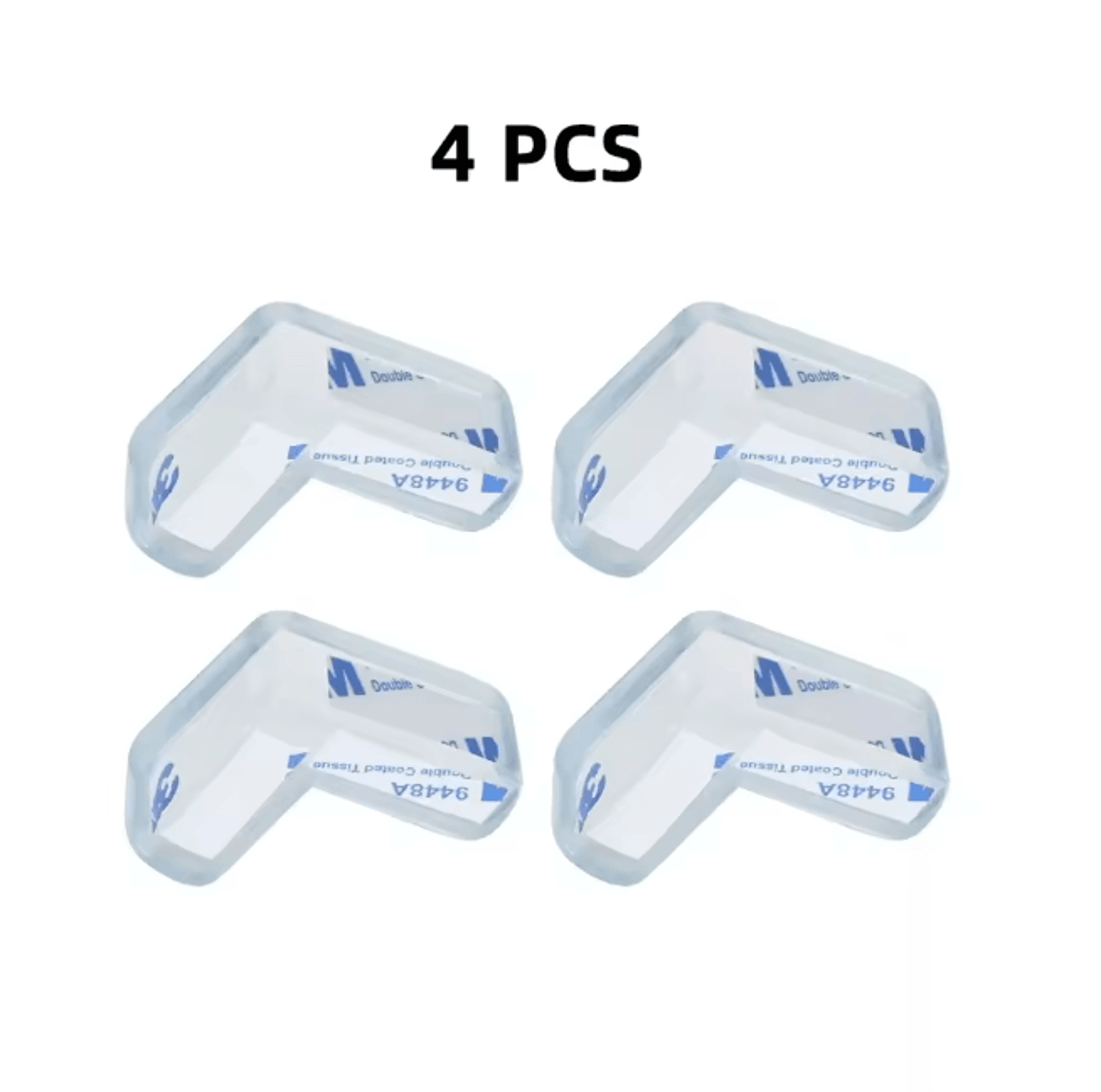ClearGuard Baby Table Corner Protectors Soft Edge Safety Covers 3