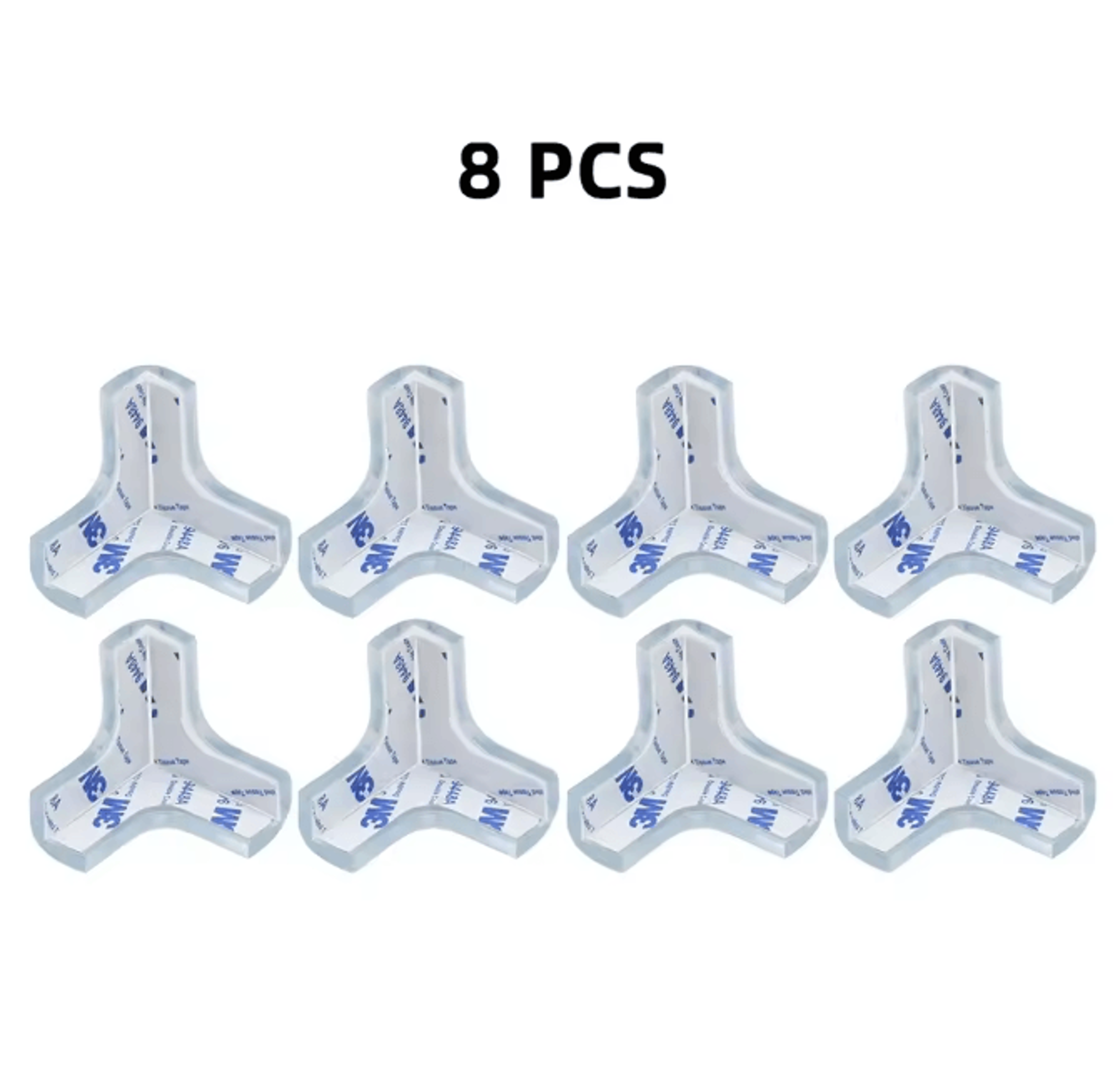 ClearGuard Baby Table Corner Protectors Soft Edge Safety Covers 2