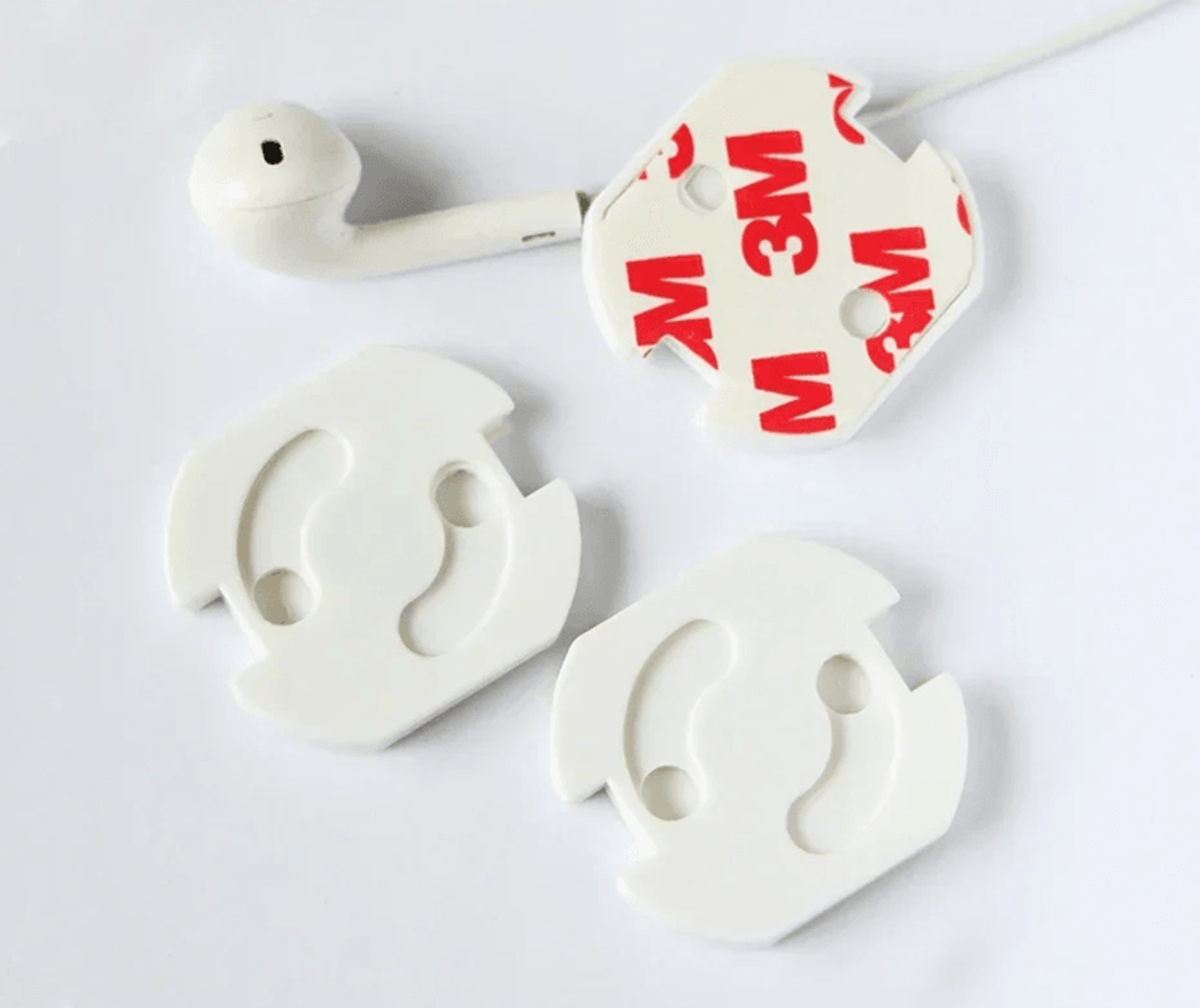 EU Baby Safety Outlet Covers 10 Pack Childproof Electrical Socket Protectors 3