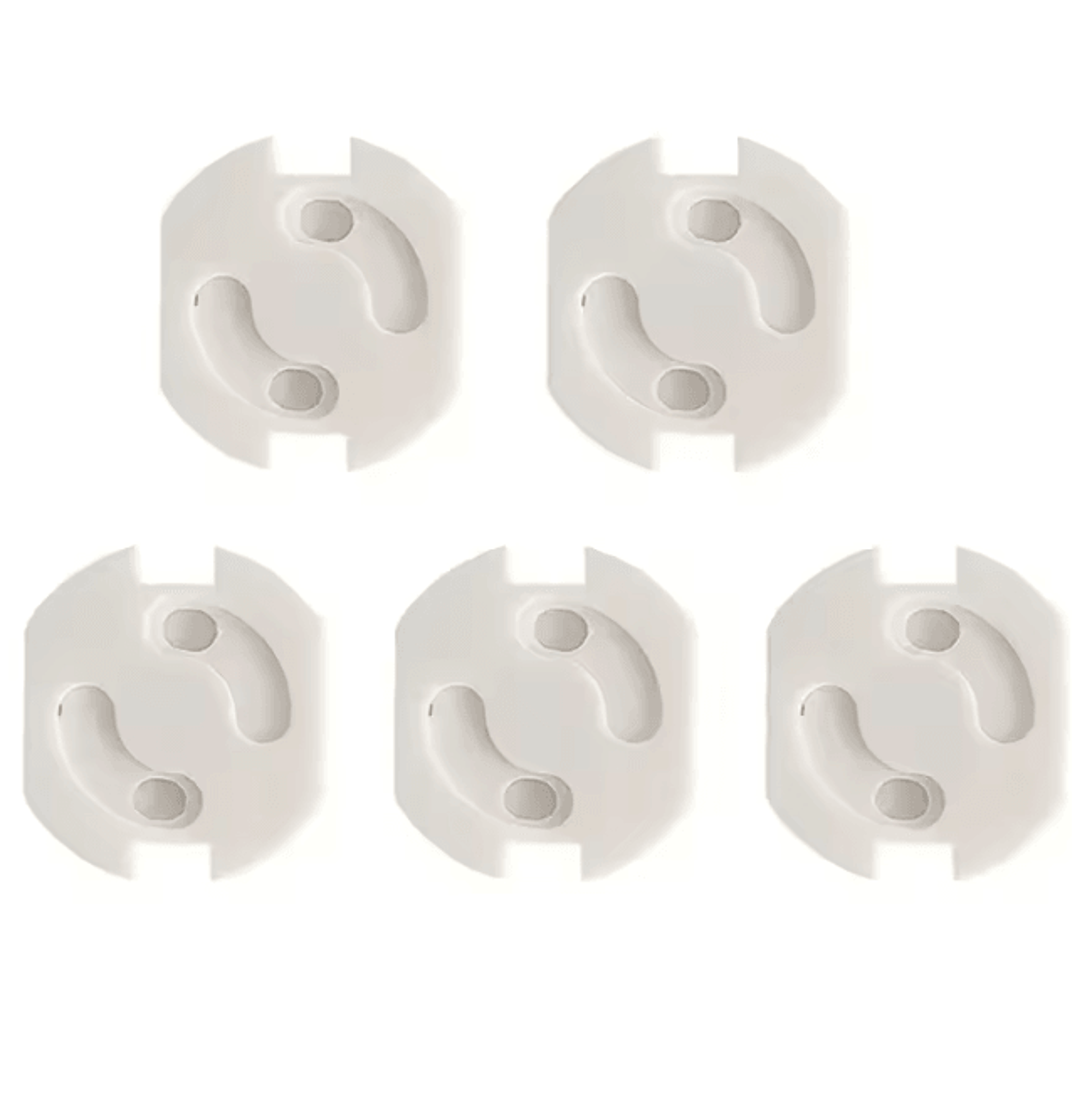 Baby Safety Outlet Covers Electric Socket Plug Protectors 5 Pack 4