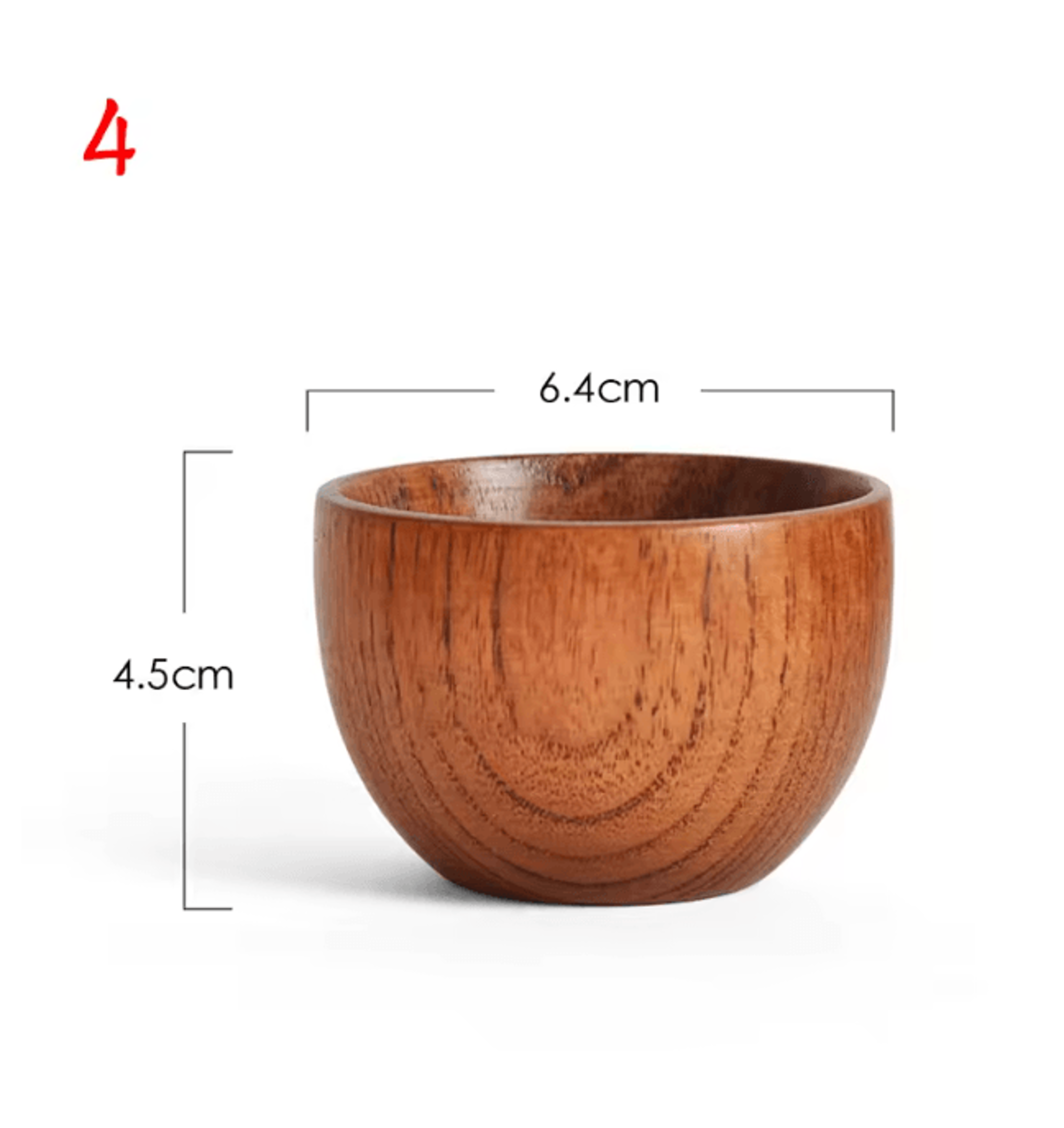 Handmade Wooden Beer Cup Natural Spruce Wood Big Belly Drink Mug 6