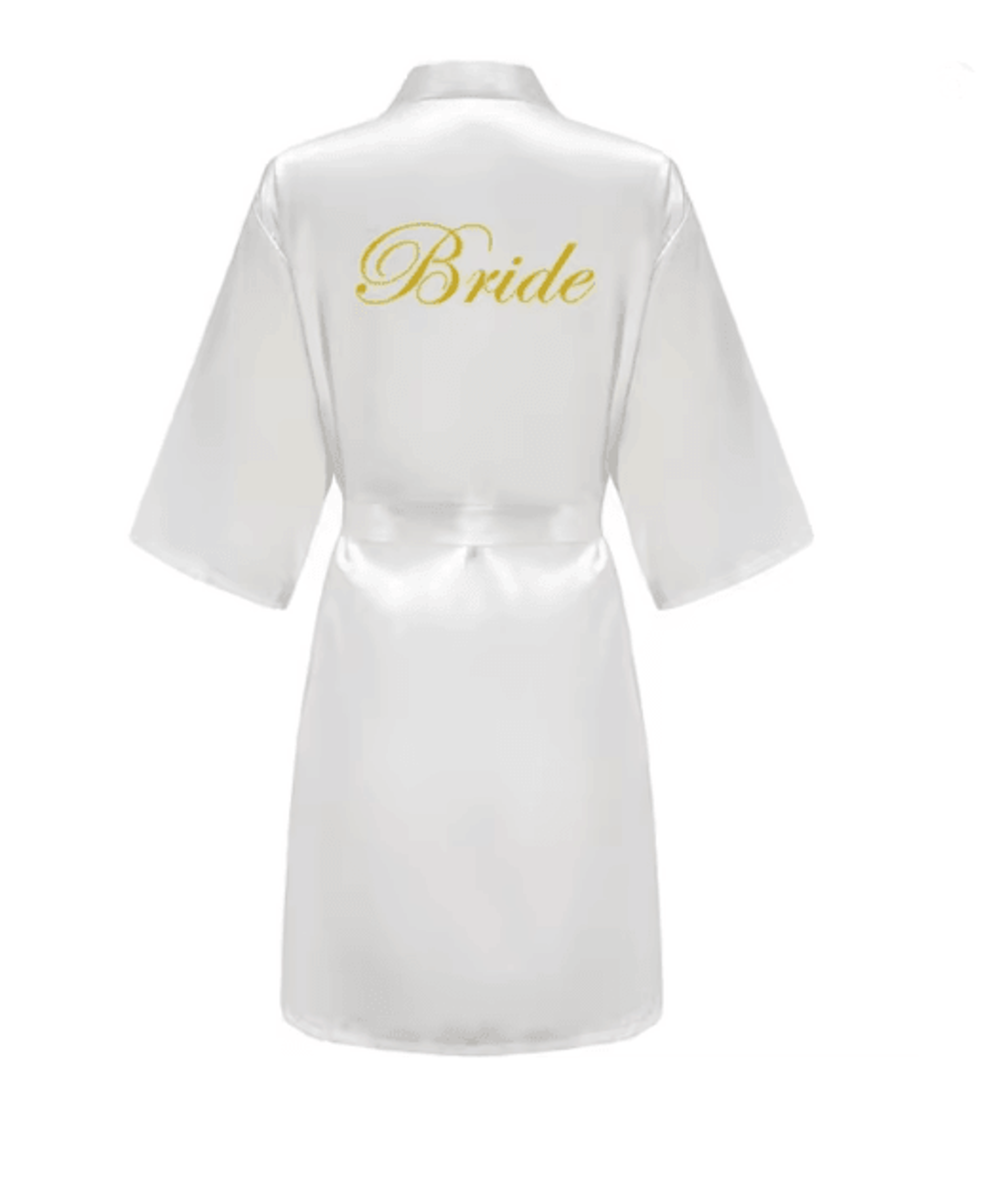 Burgundy Satin Bridal Robe For Bride And Bridesmaids 11