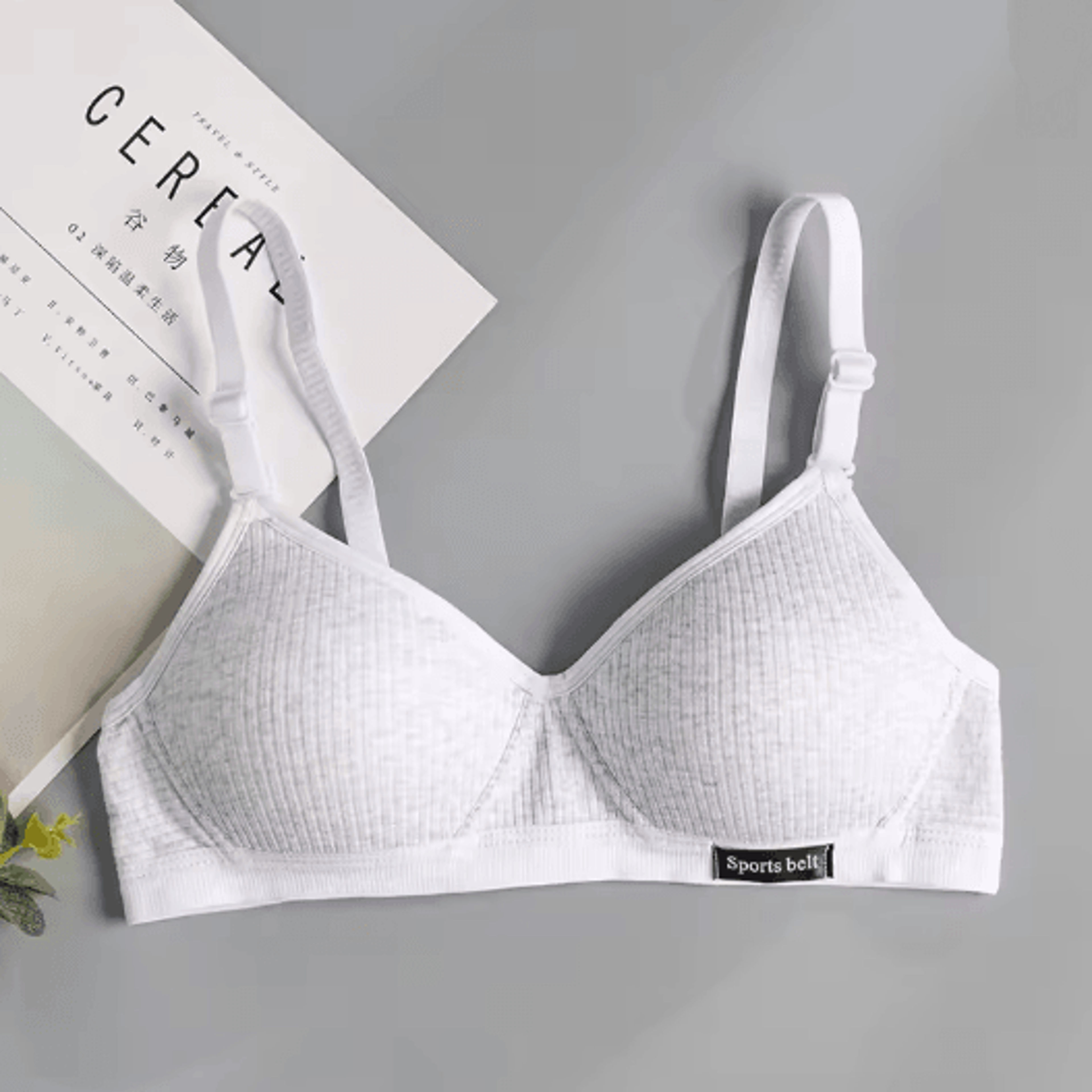 FallSweet Cotton Wireless Bra Seamless Push Up Comfort Bra For Women 1
