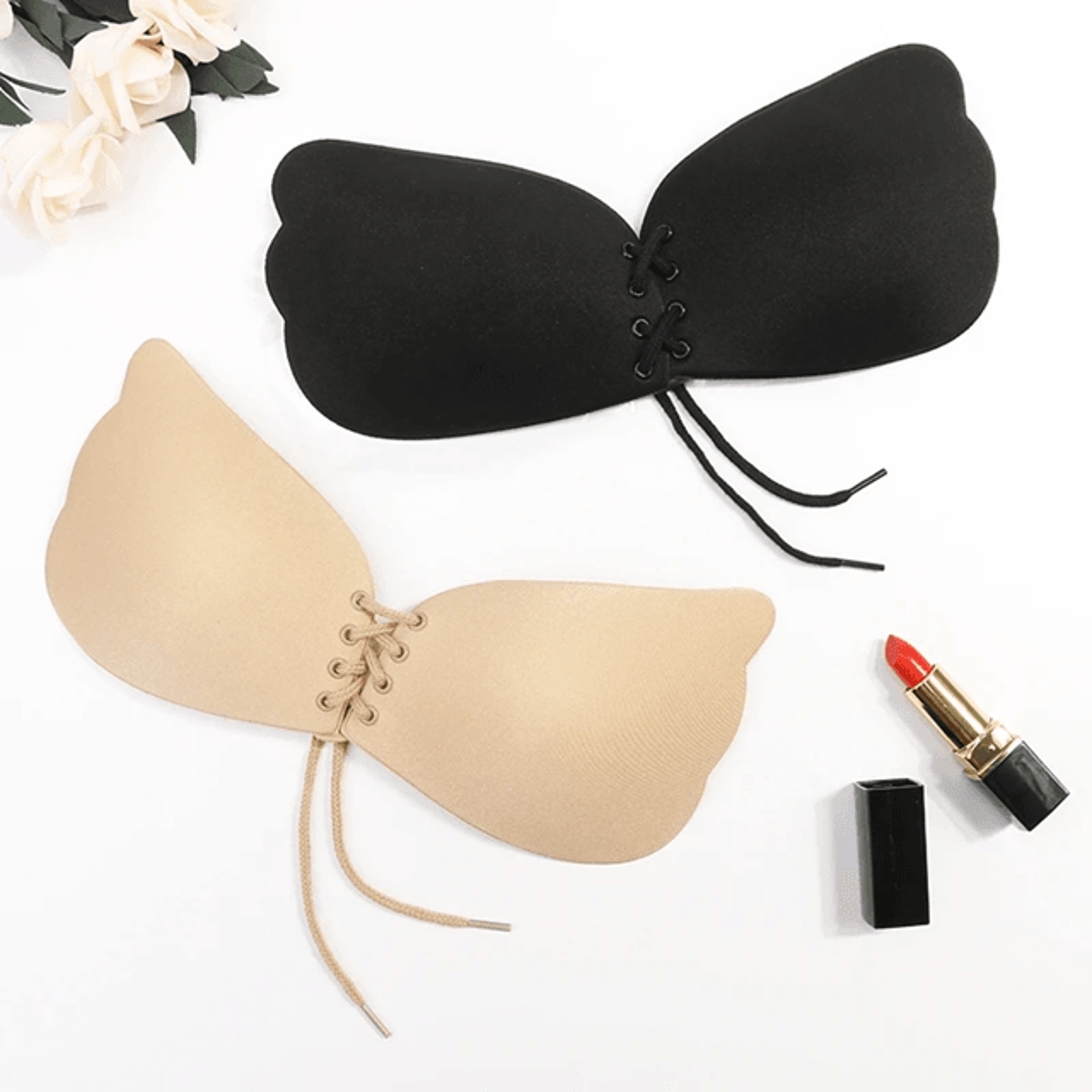 Seamless Self Adhesive Strapless Push Up Bra Invisible Silicone Lift 0