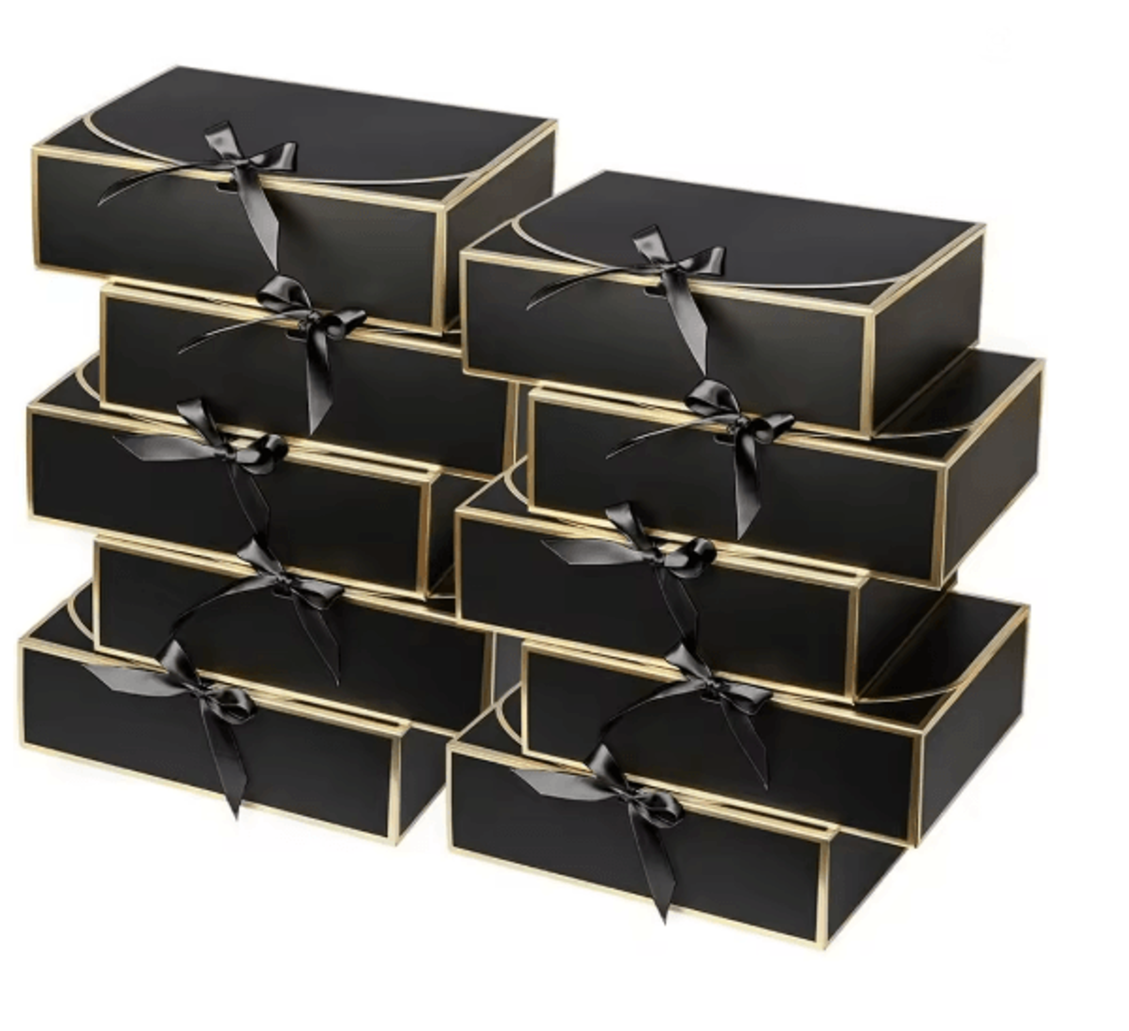 Elegant Butterfly Ribbon Gift Boxes Set Of 10 For Jewelry And Cosmetics 2