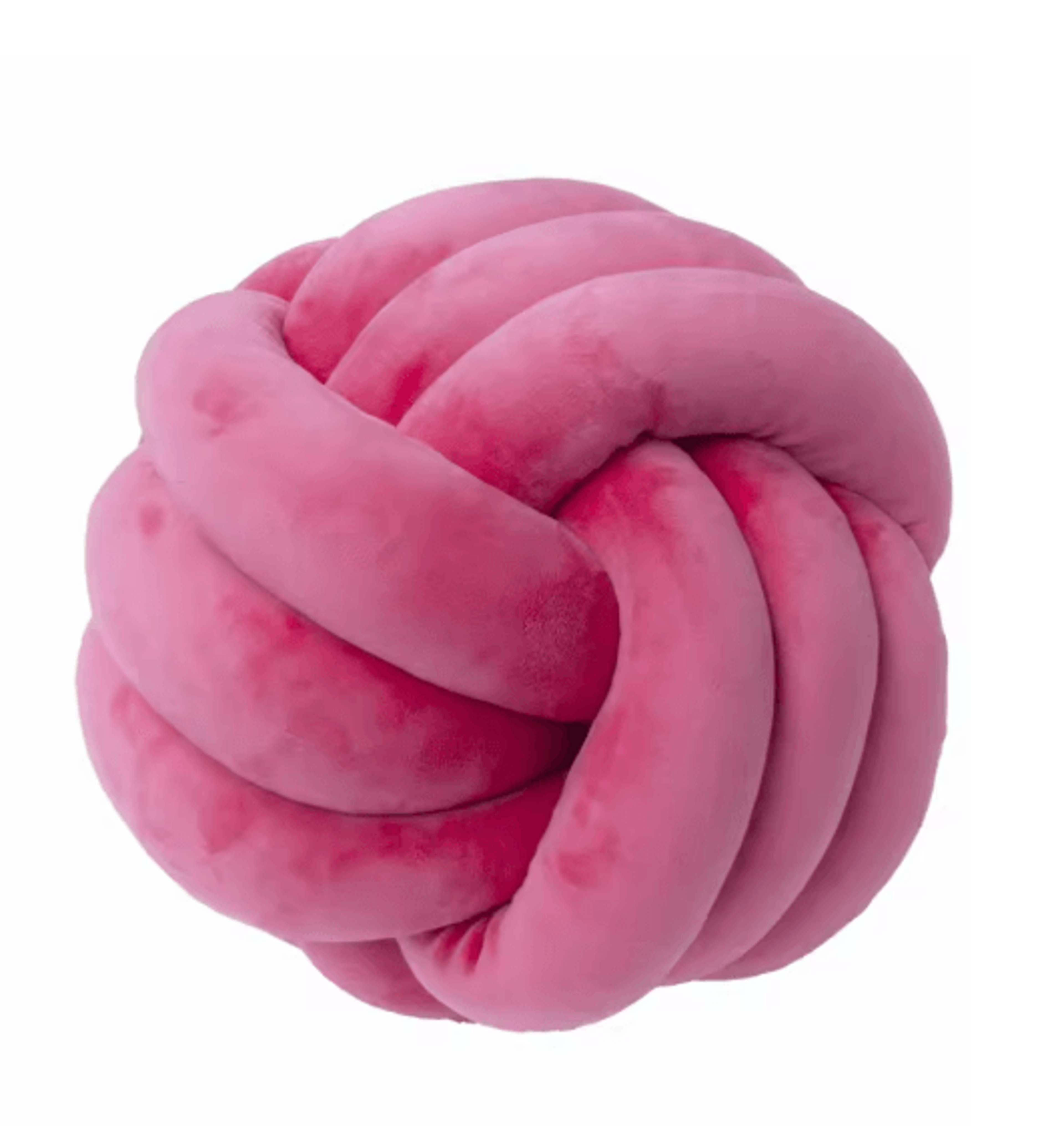 Cozy Knotted Ball Pillow Plush Decorative Cushion For Sofa And Gaming Chair 7