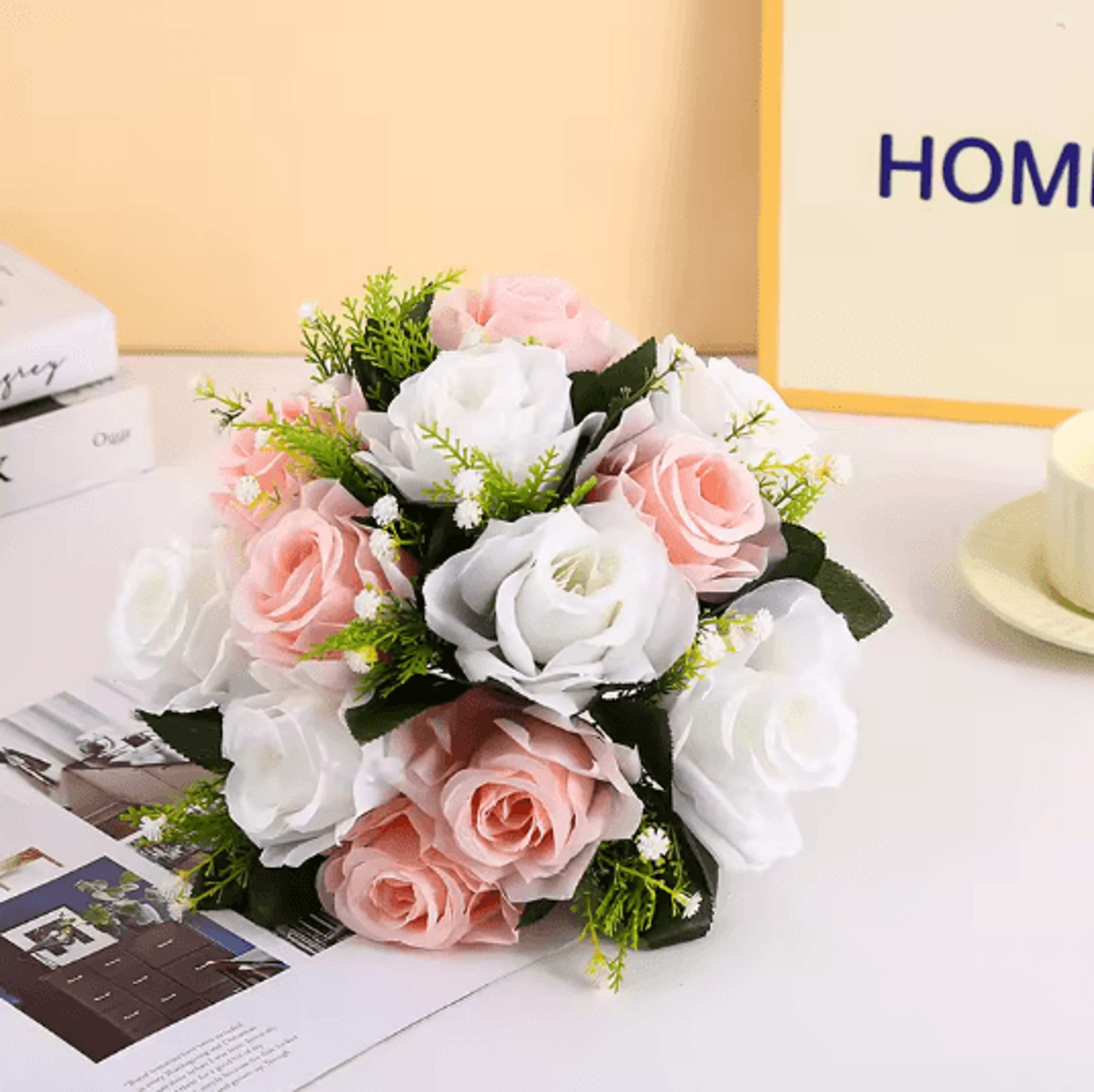 Artificial Flower Ball Centerpiece For Wedding And Party Decor 3