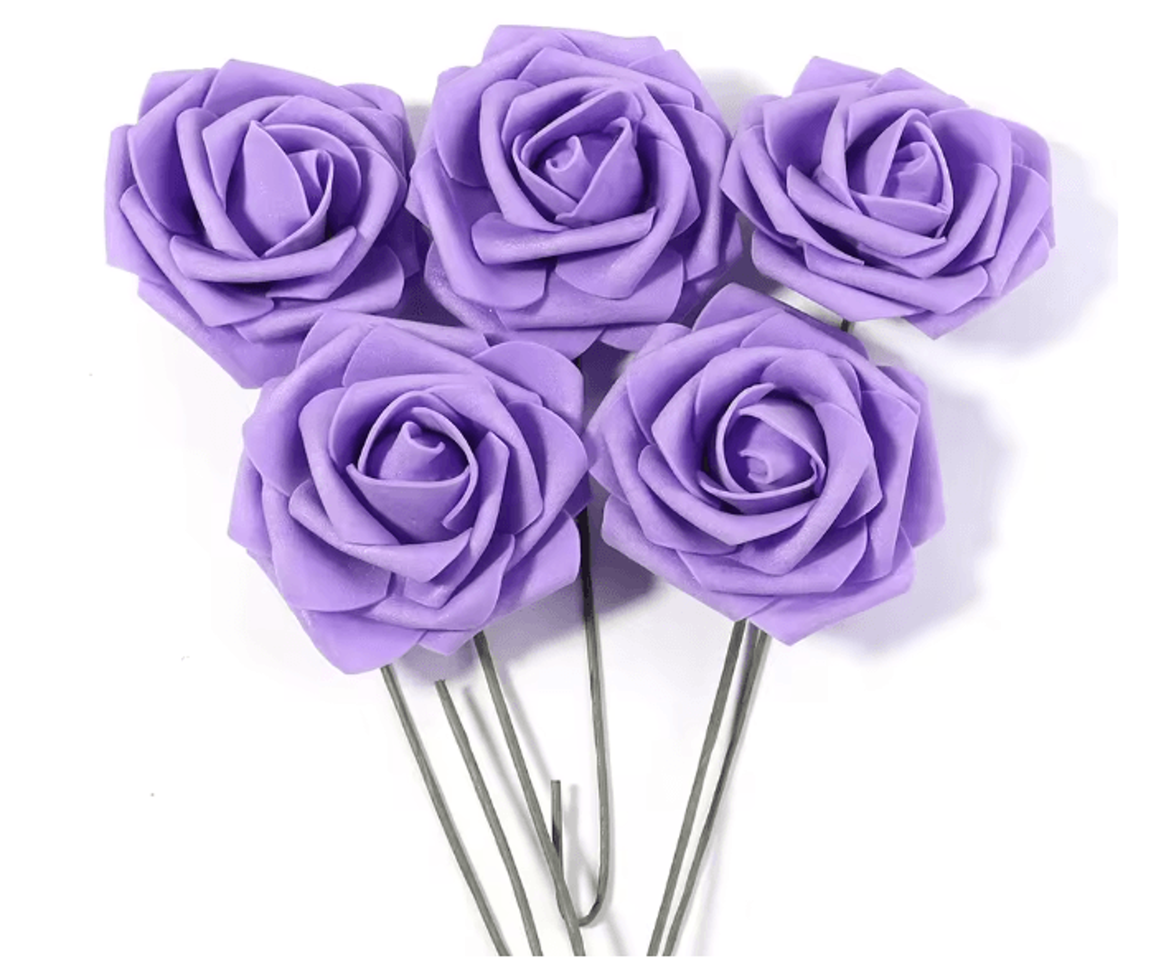 Artificial Foam Rose Flowers 75cm PE Simulation Roses For DIY Wedding Decor 7