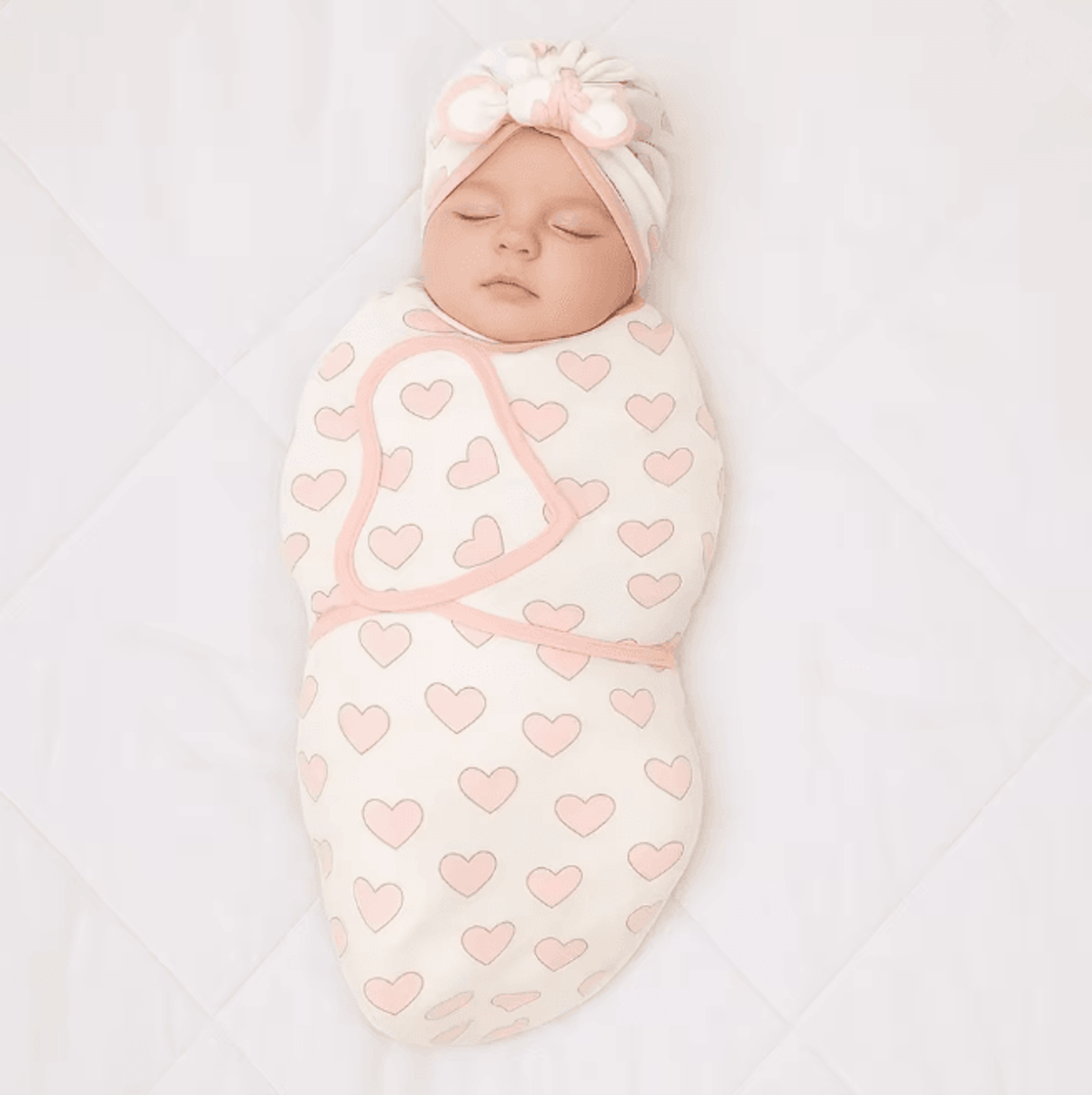BlossomBow Newborn Photography Blanket And Hat Set 0