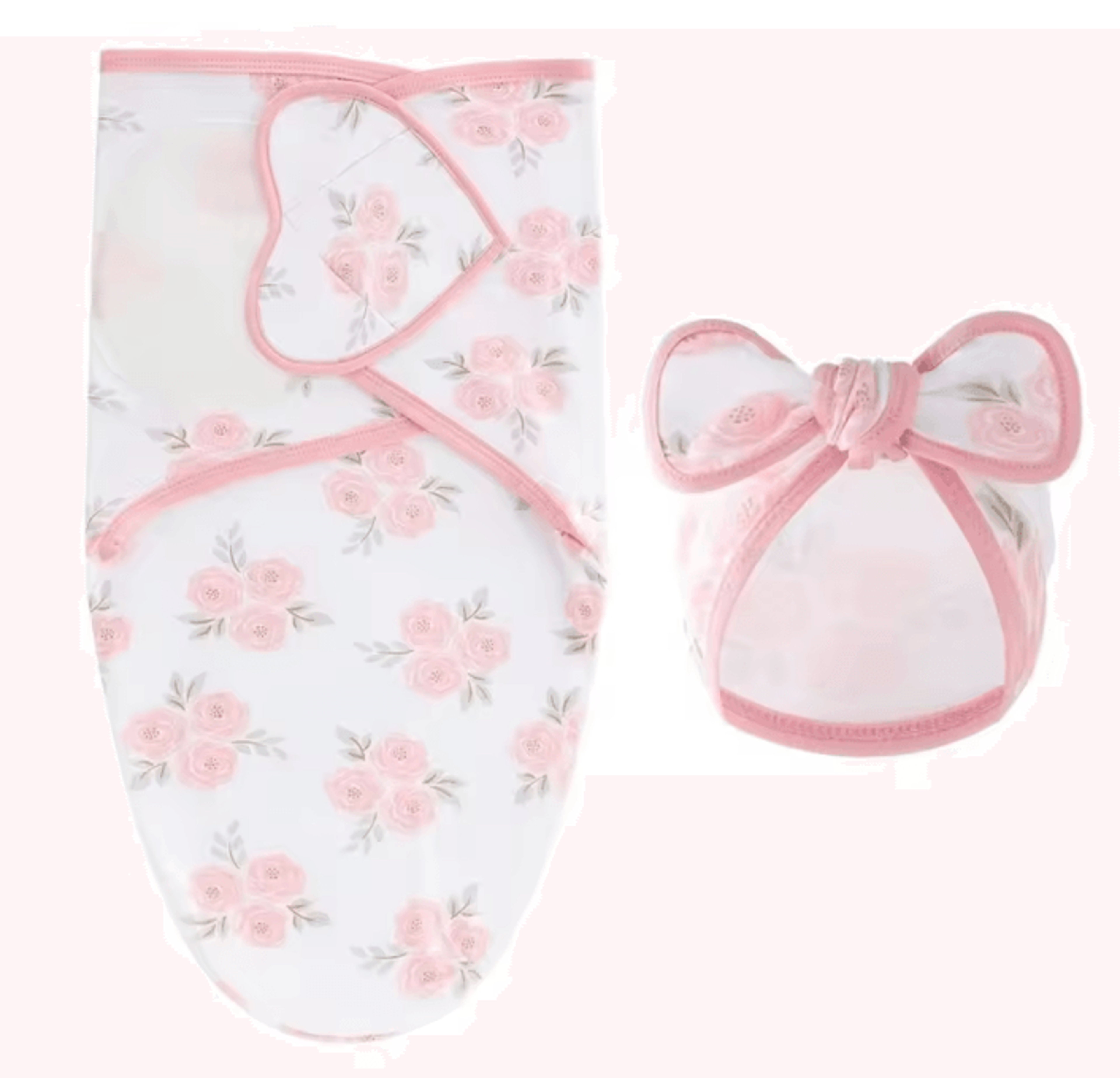 BlossomBow Newborn Photography Blanket And Hat Set 3