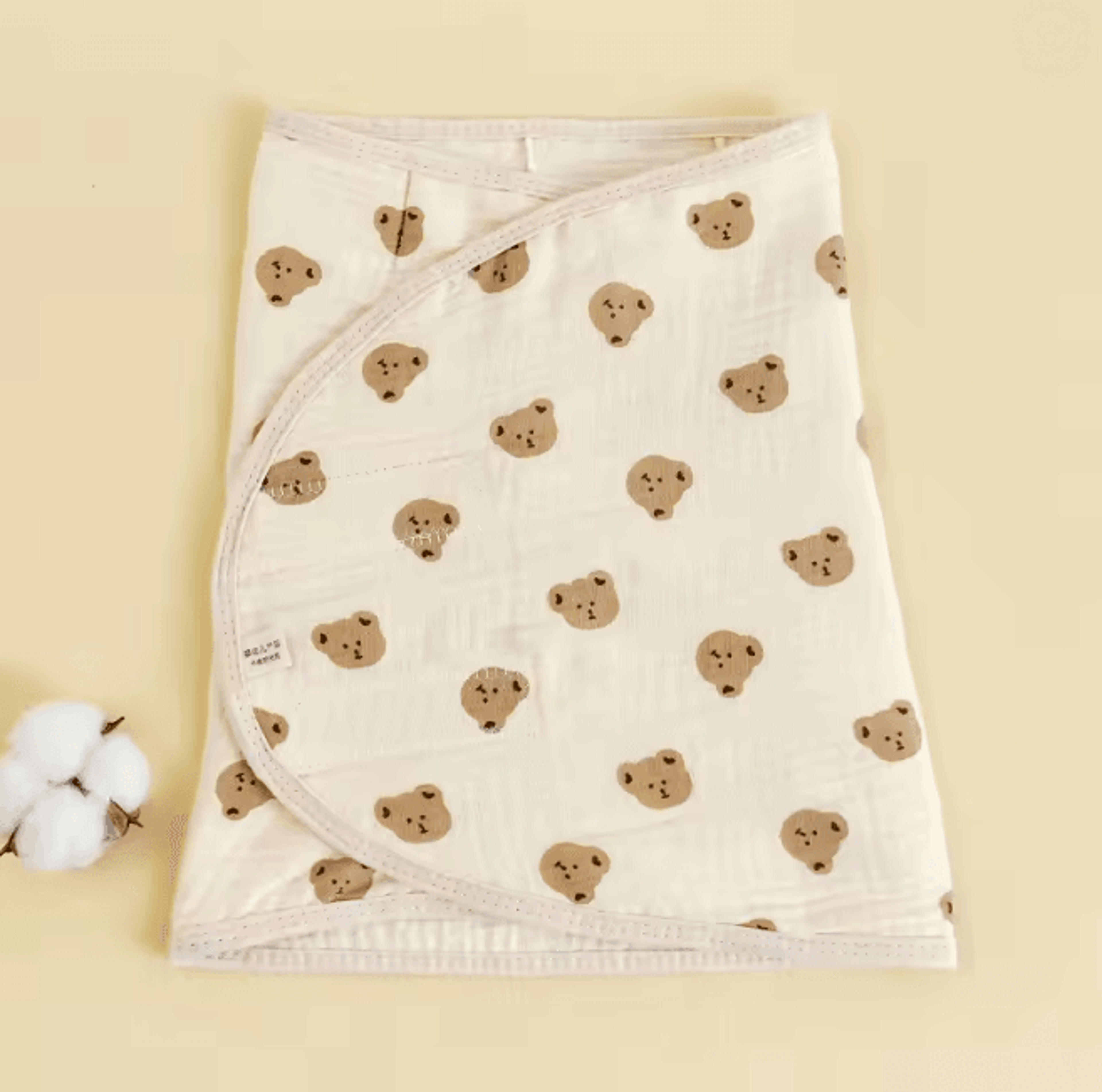 CalmNest Anti Startle Baby Swaddle Wrap Cotton Muslin Blanket 10