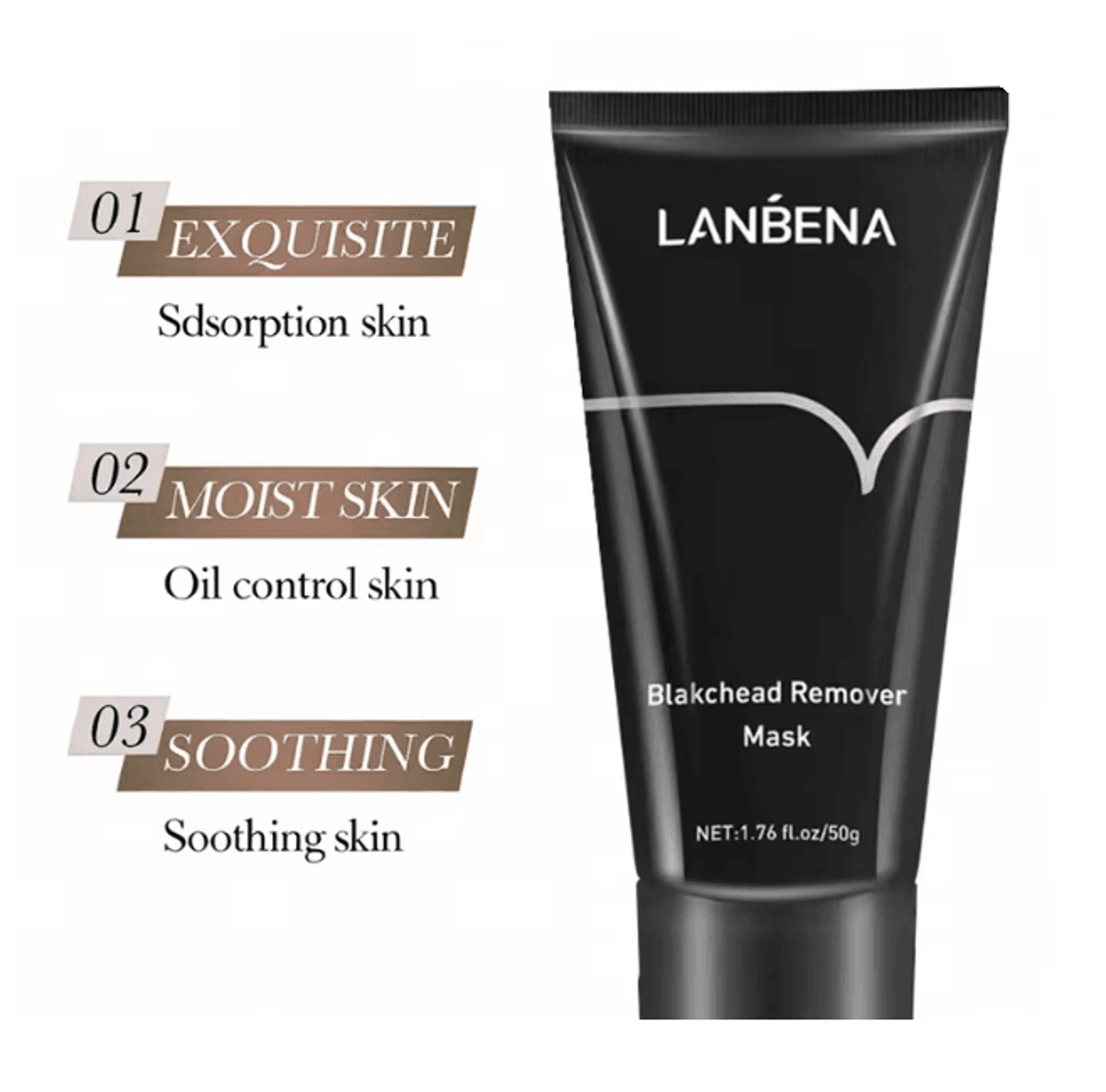 LANBENA Deep Clean Blackhead Removal Mask 1
