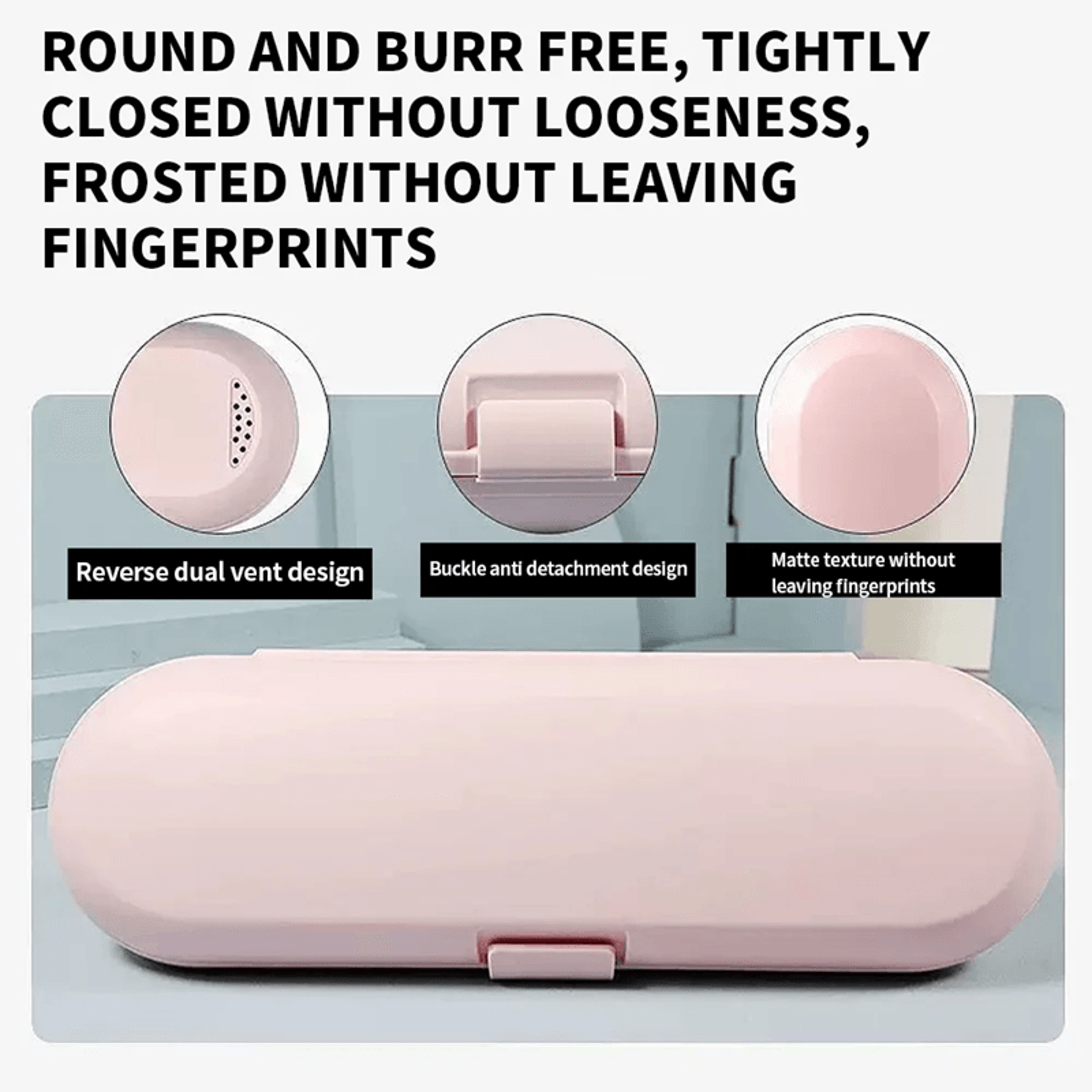 Electric Toothbrush Travel Case With Dustproof Storage Protection 1