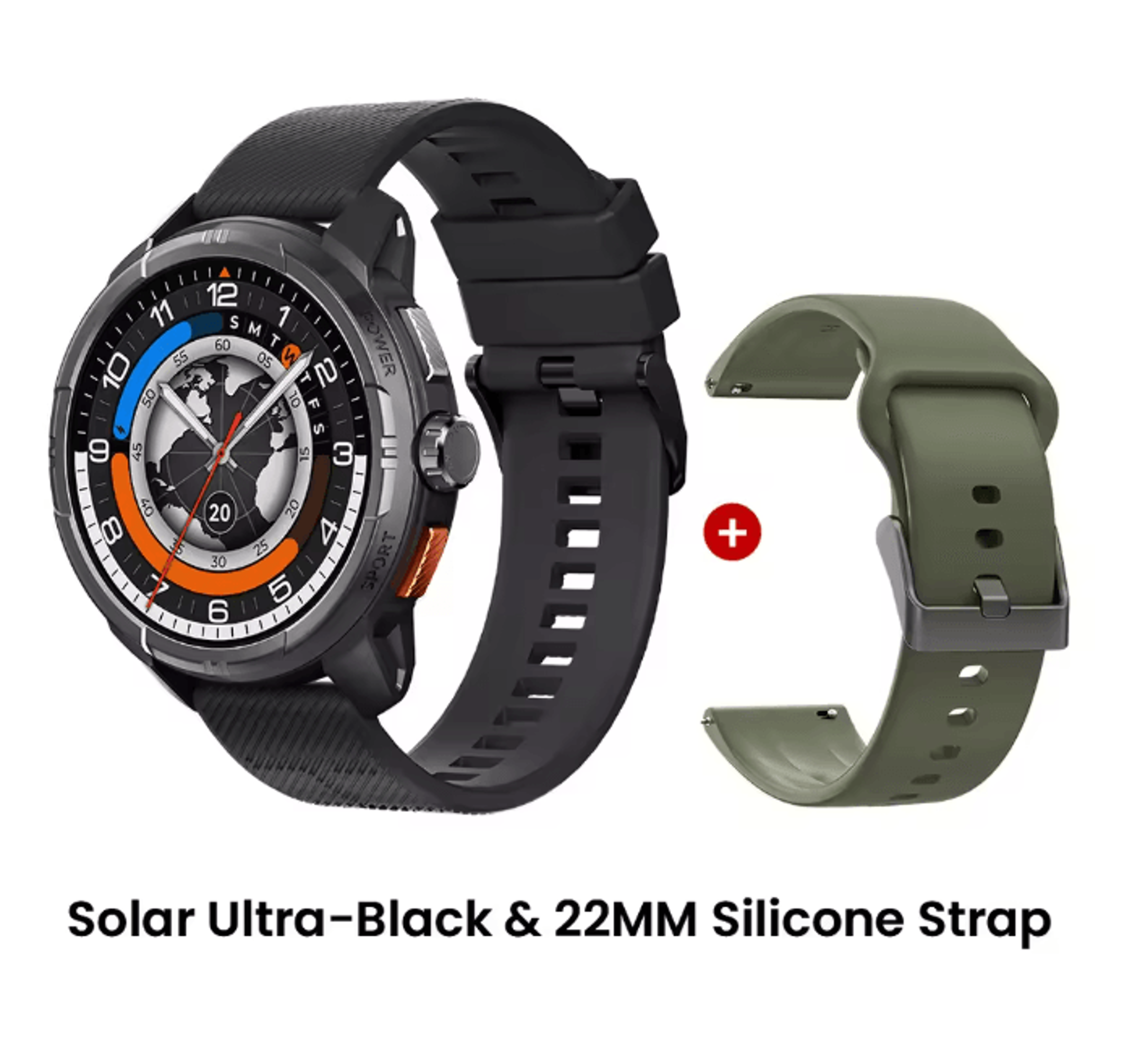 HAYLOU Solar Ultra GPS Smartwatch With AMOLED Display And Bluetooth Calling 6