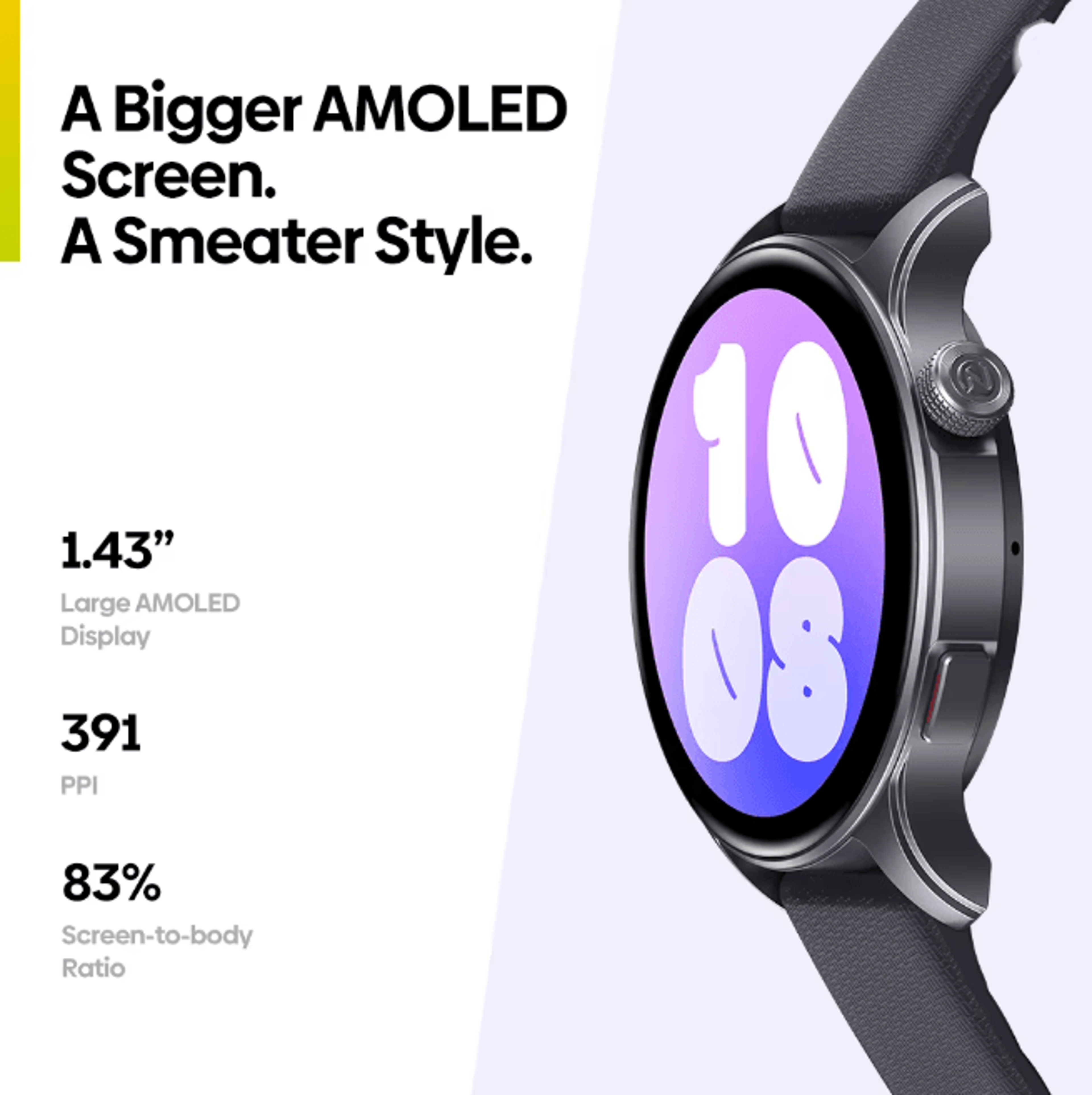 Zeblaze Btalk 3 GPS Smartwatch With AMOLED Display And Bluetooth Calling 1