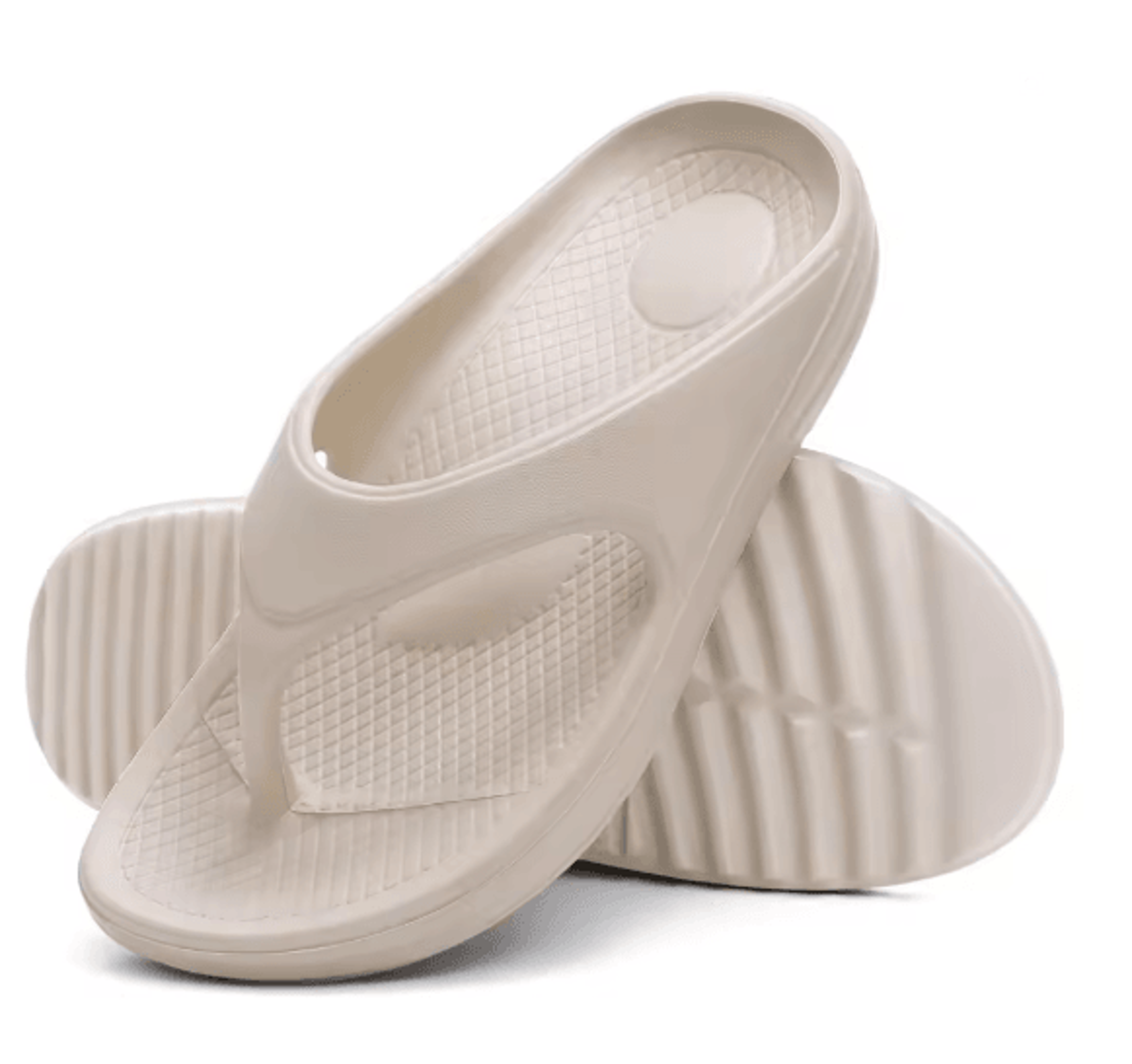 Shevalues Orthopedic Mens Sandals With Arch Support Beach Flip Flops 5