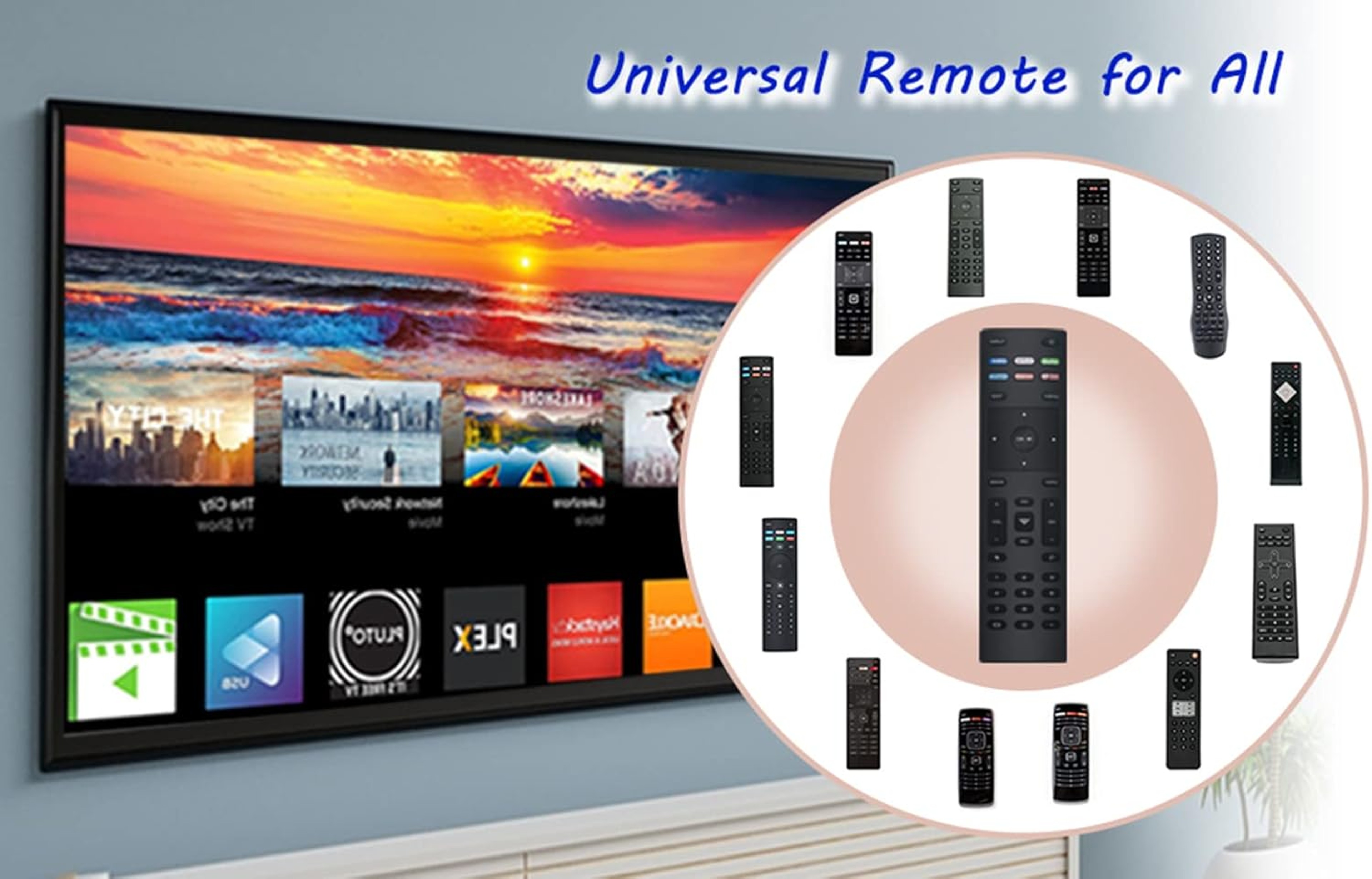 Universal Smart TV Replacement Remote with Streaming Shortcut Keys for Easy Control – view 12