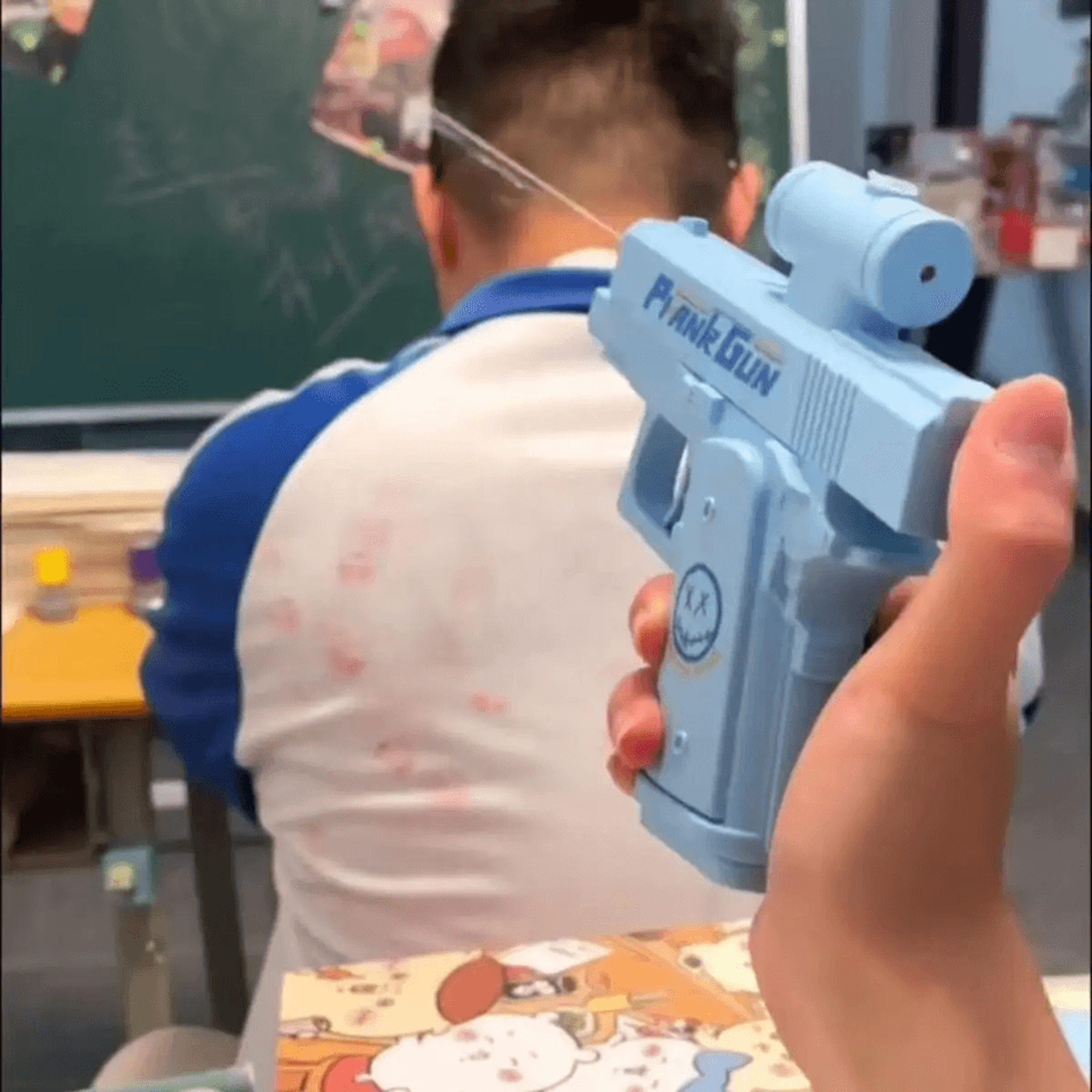 Double Sided Reverse Water Gun Mini Tactical Summer Blaster 2