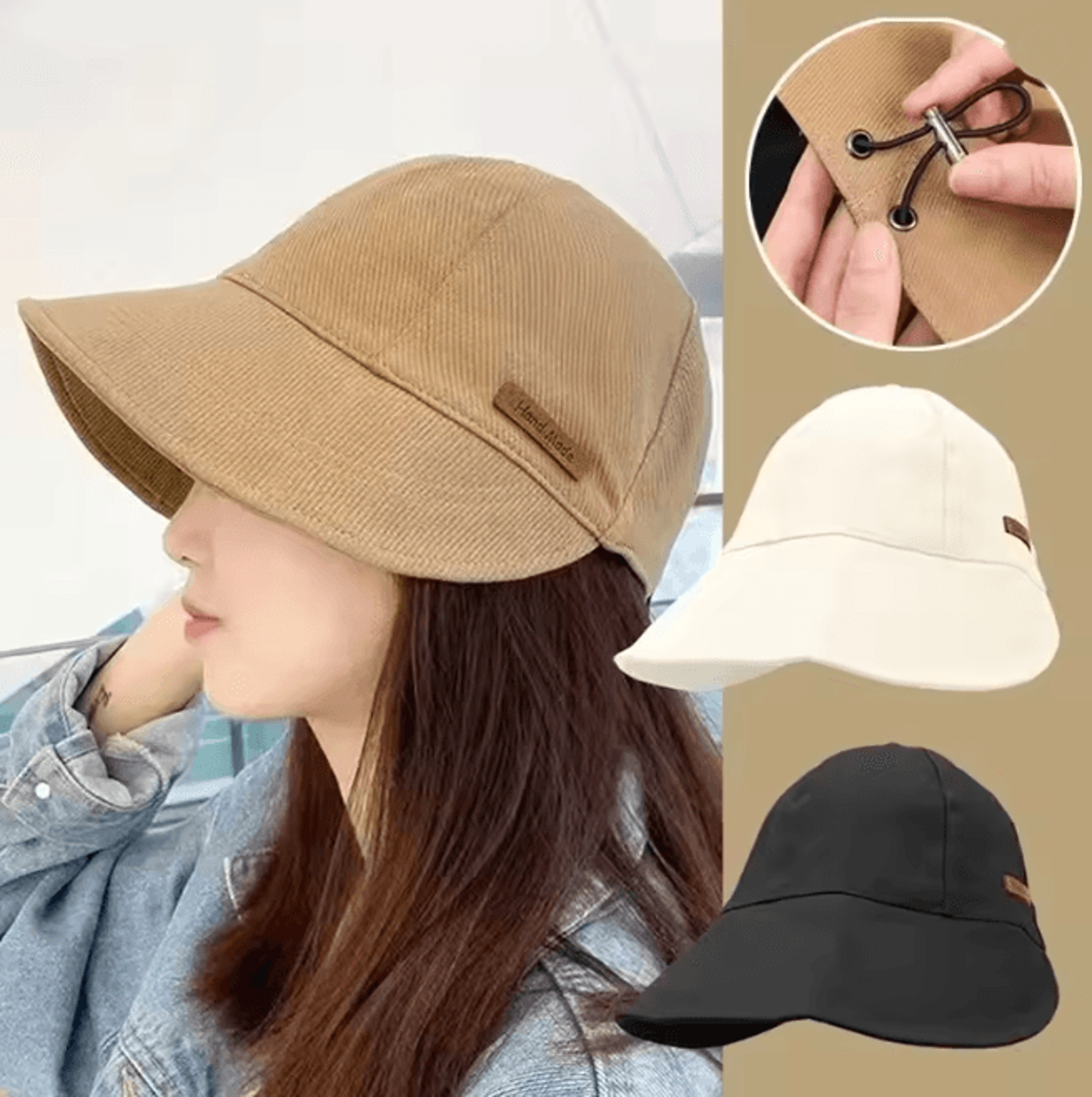 Womens Foldable Sun Hat Wide Brim UV Protection Summer Beach Cap 0