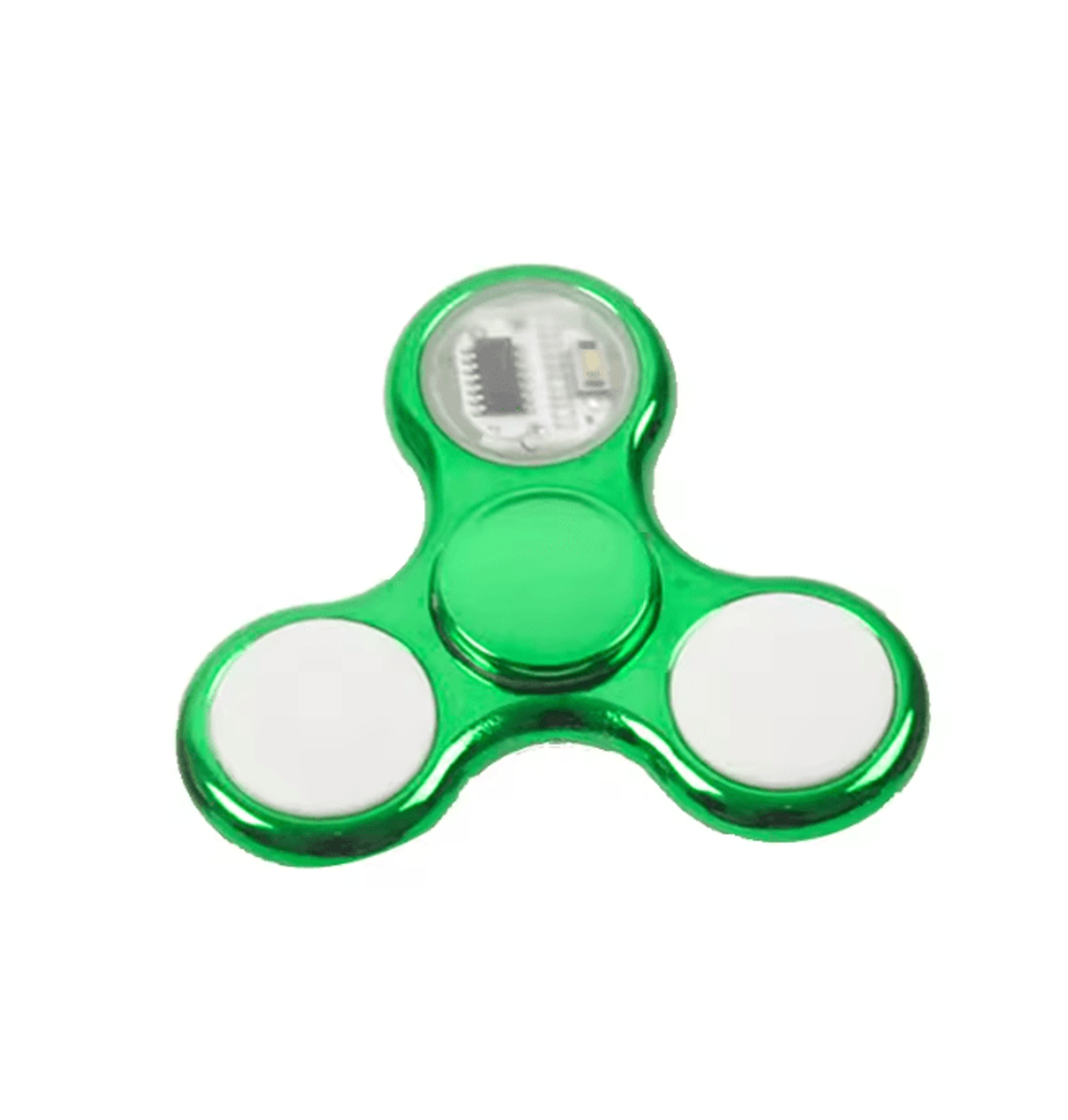 LED Light Up Fidget Spinner Glow In The Dark Stress Relief Toy 6