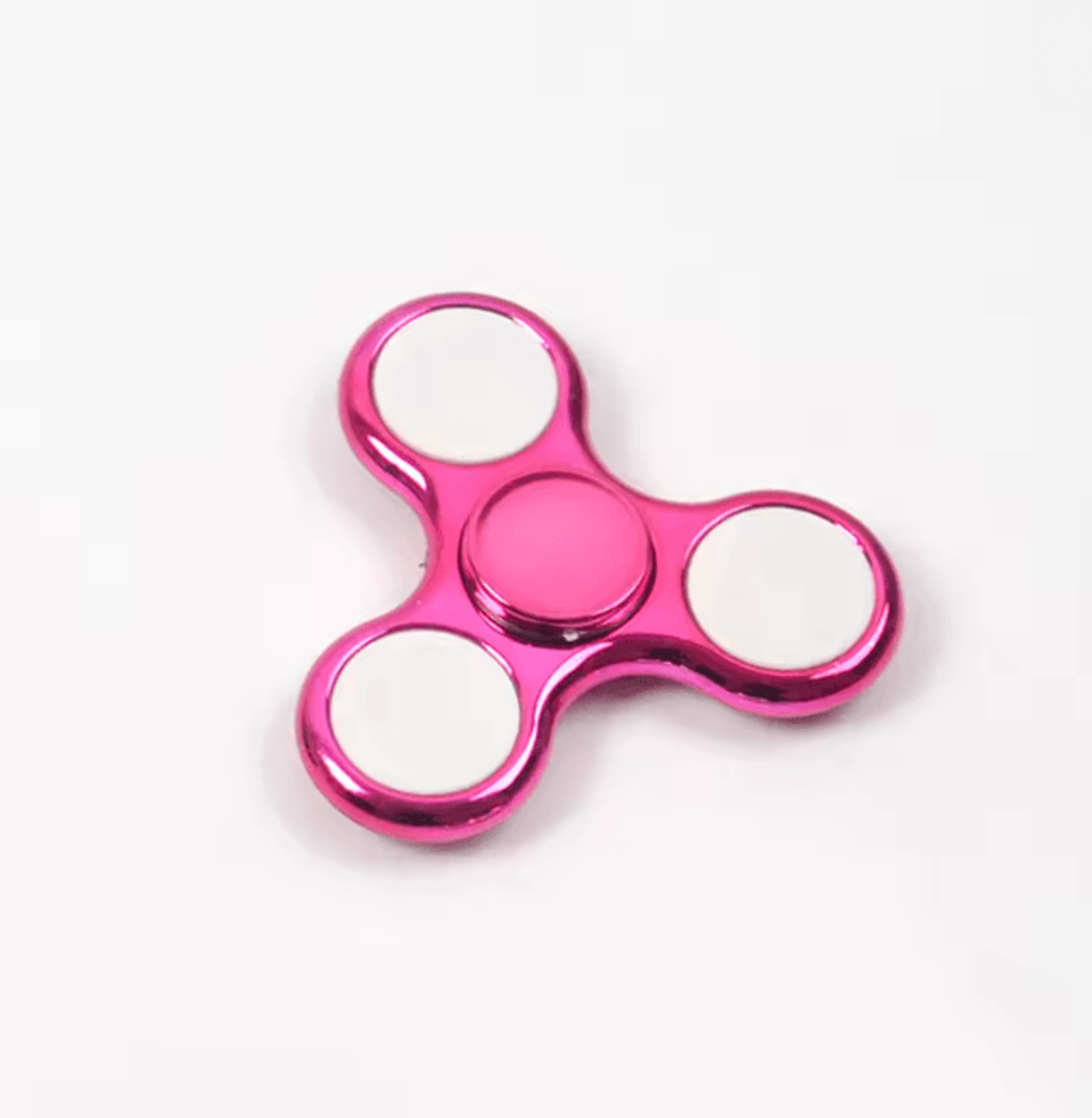 LED Light Up Fidget Spinner Glow In The Dark Stress Relief Toy 7