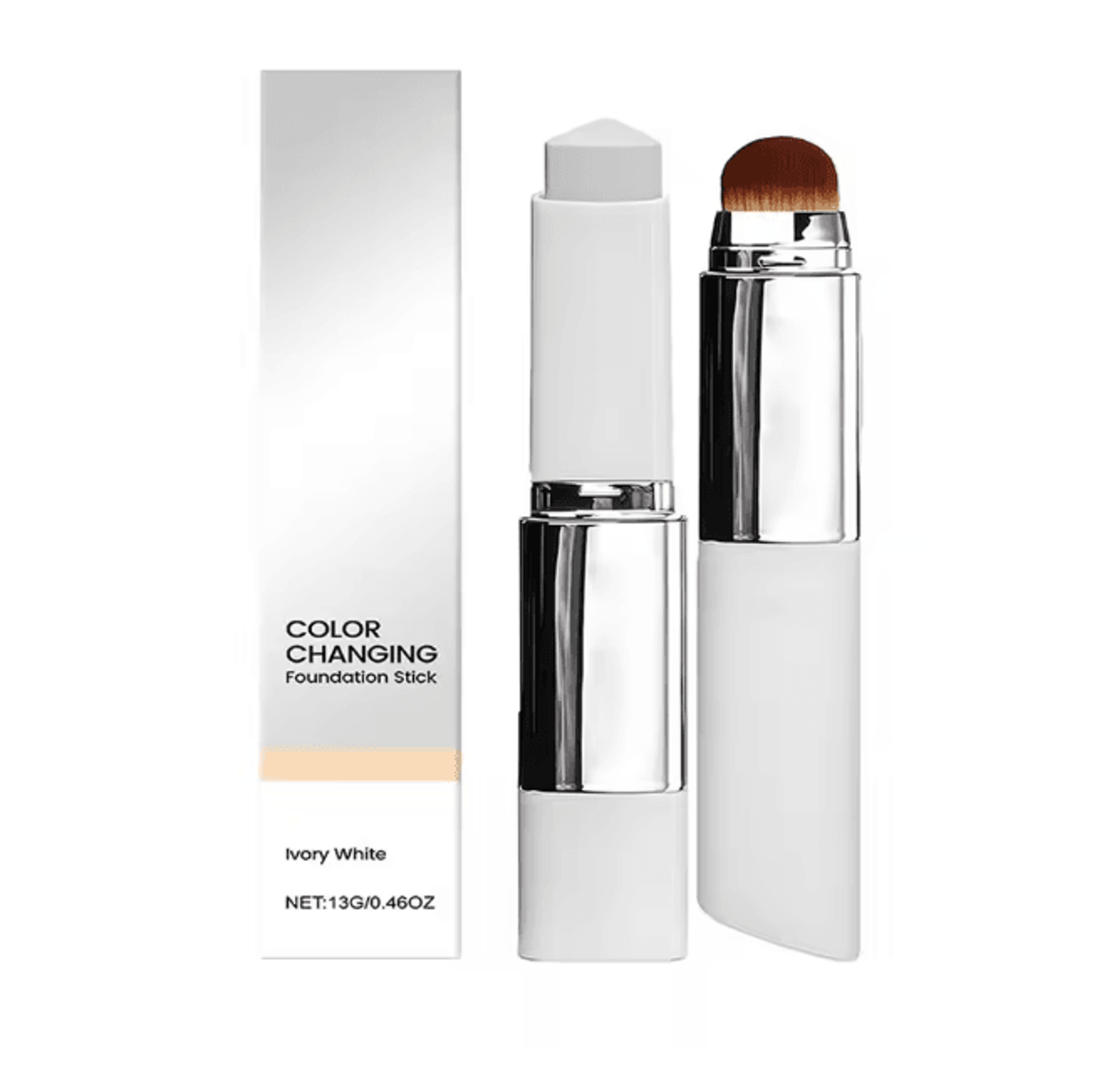 Color Changing Foundation Stick Lightweight Moisturizing Brightening Base 5