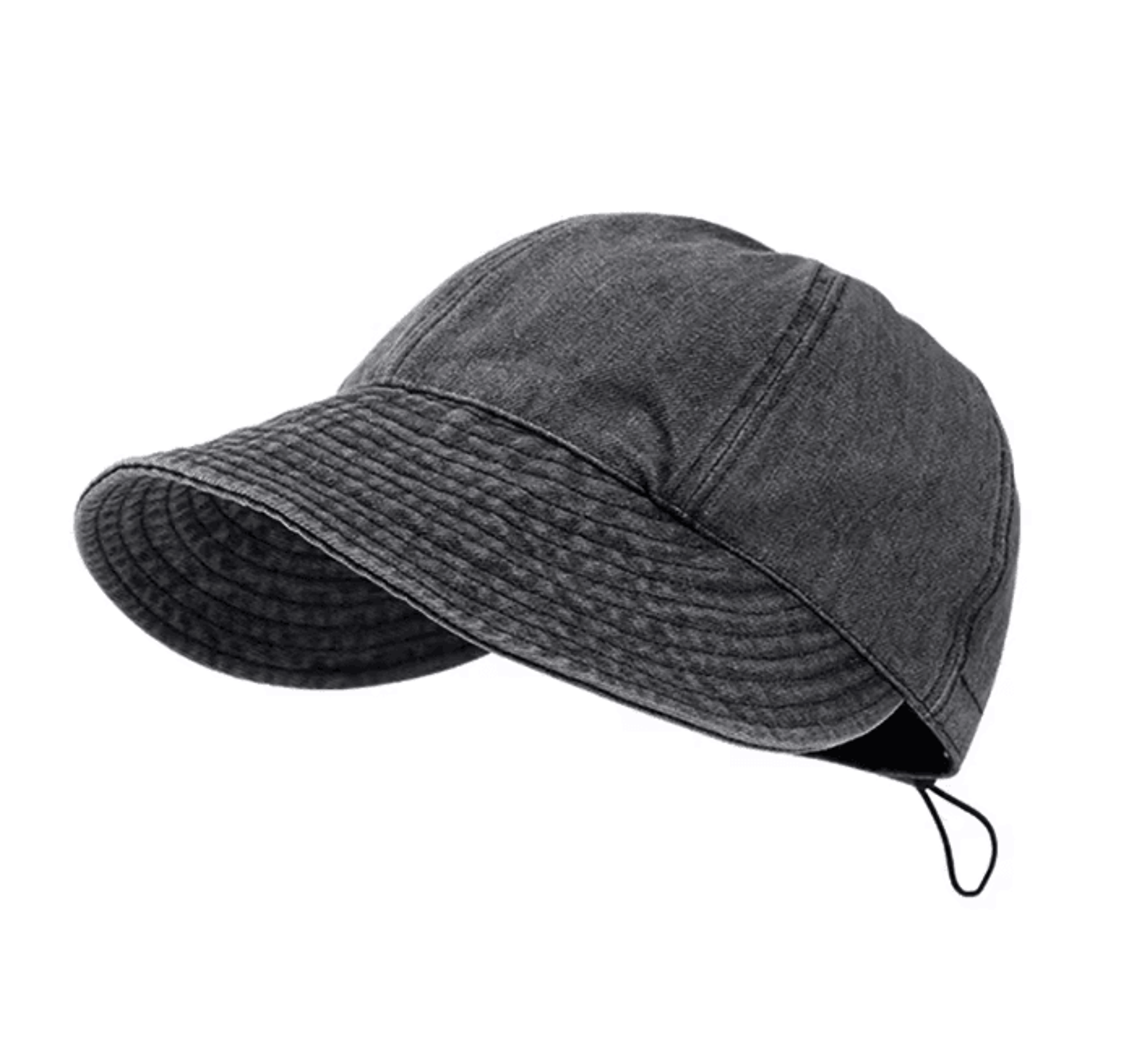 Womens Foldable Wide Brim Sun Hat With Ponytail Opening And UV Protection 3
