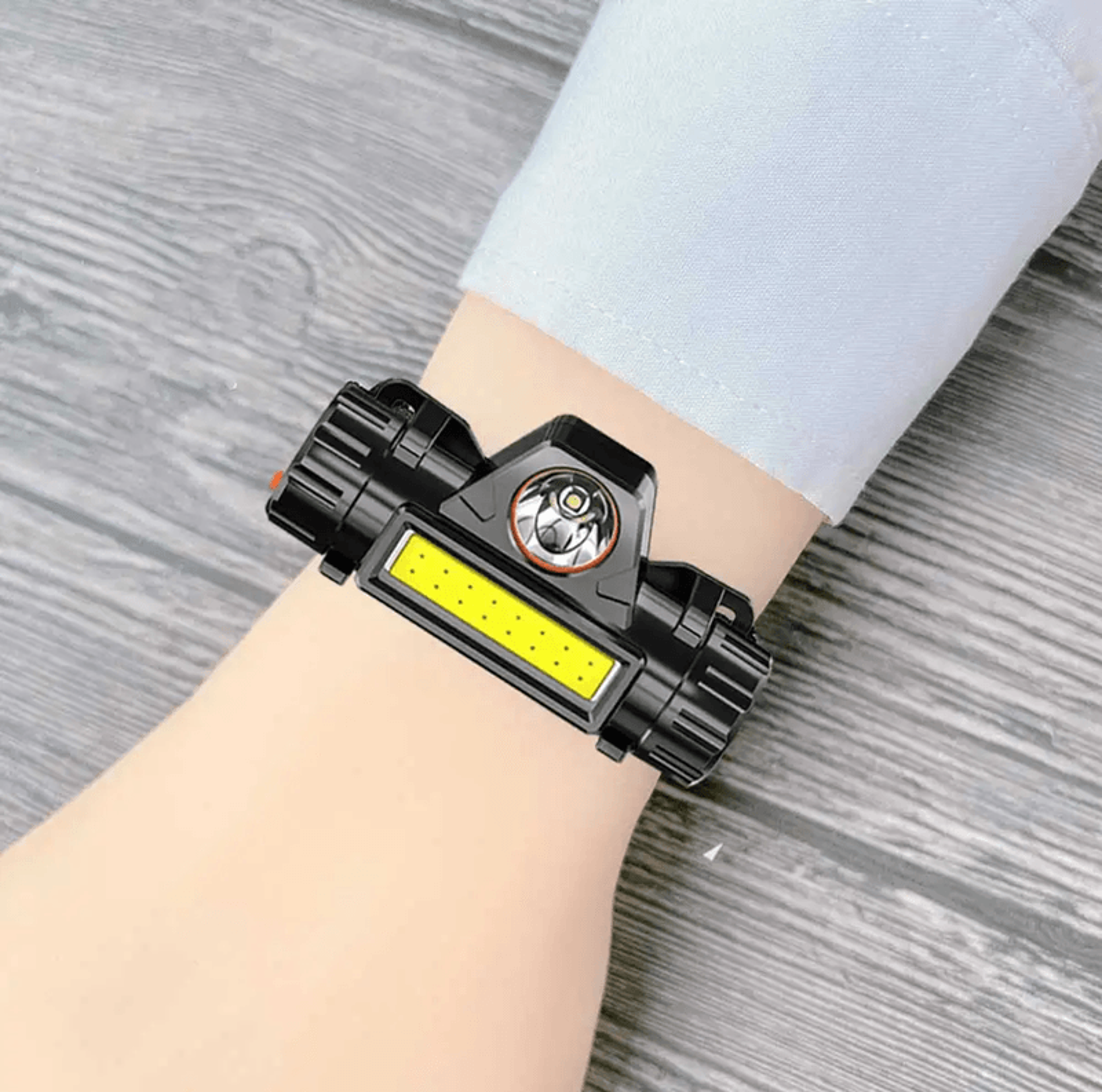 Rechargeable LED Wrist Light Strap For Night Running And Cycling 0