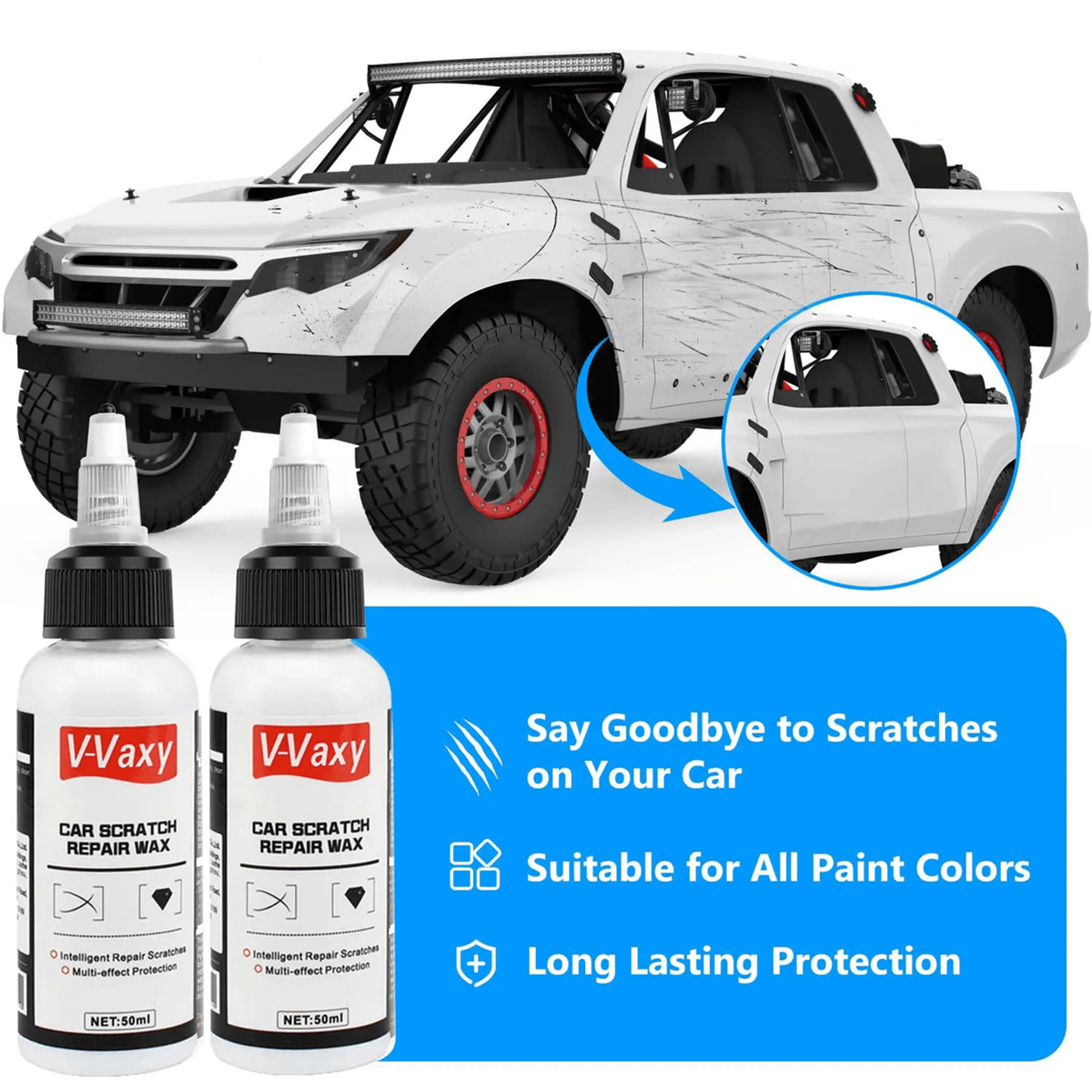 RestoreWax Car Scratch Remover Polish And Rust Cleaner 0