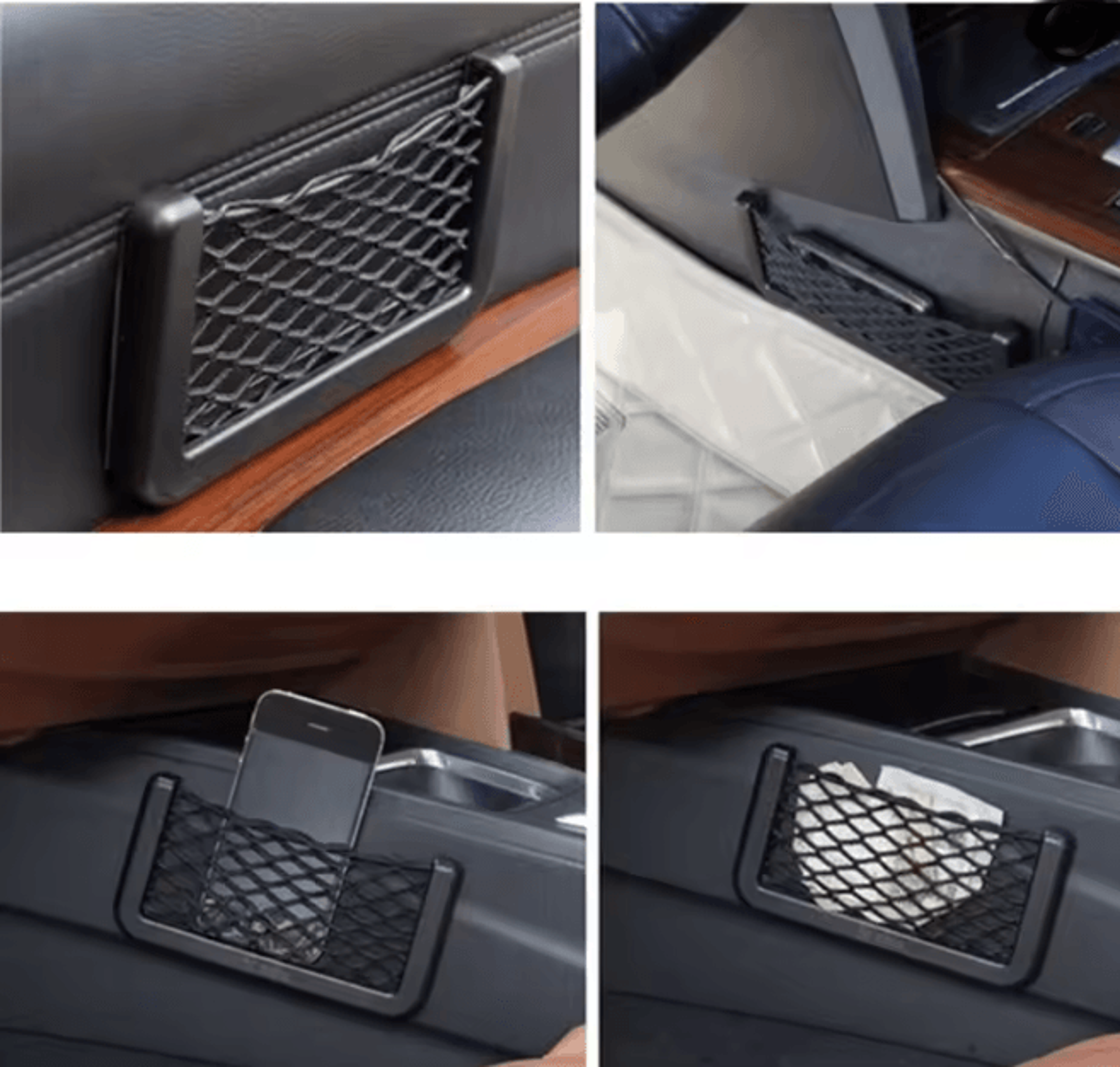 FlexHold Car Storage Net Pocket Organizer 3
