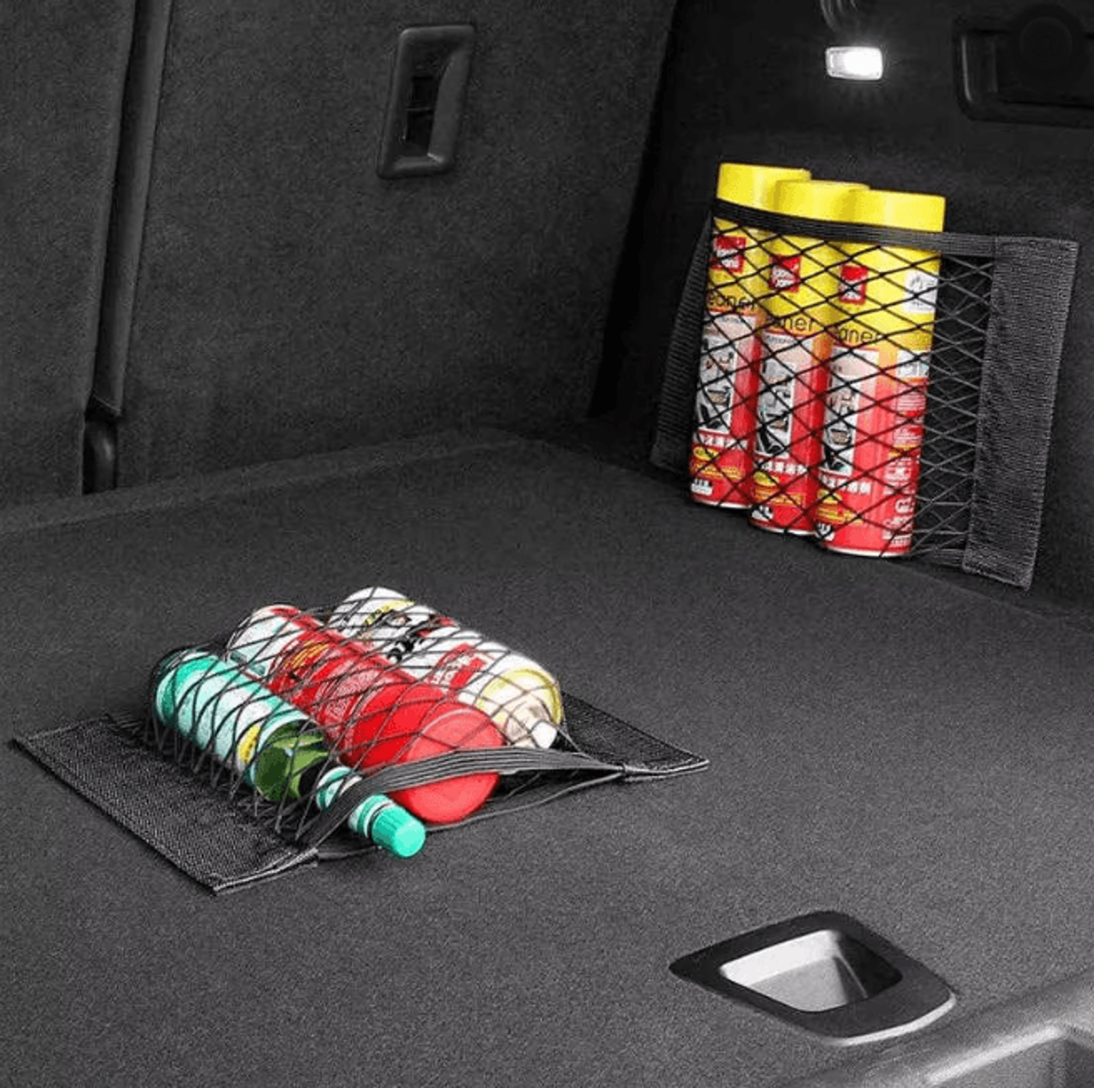 Universal Car Trunk Storage Net Organizer Adhesive Cargo Holder 3