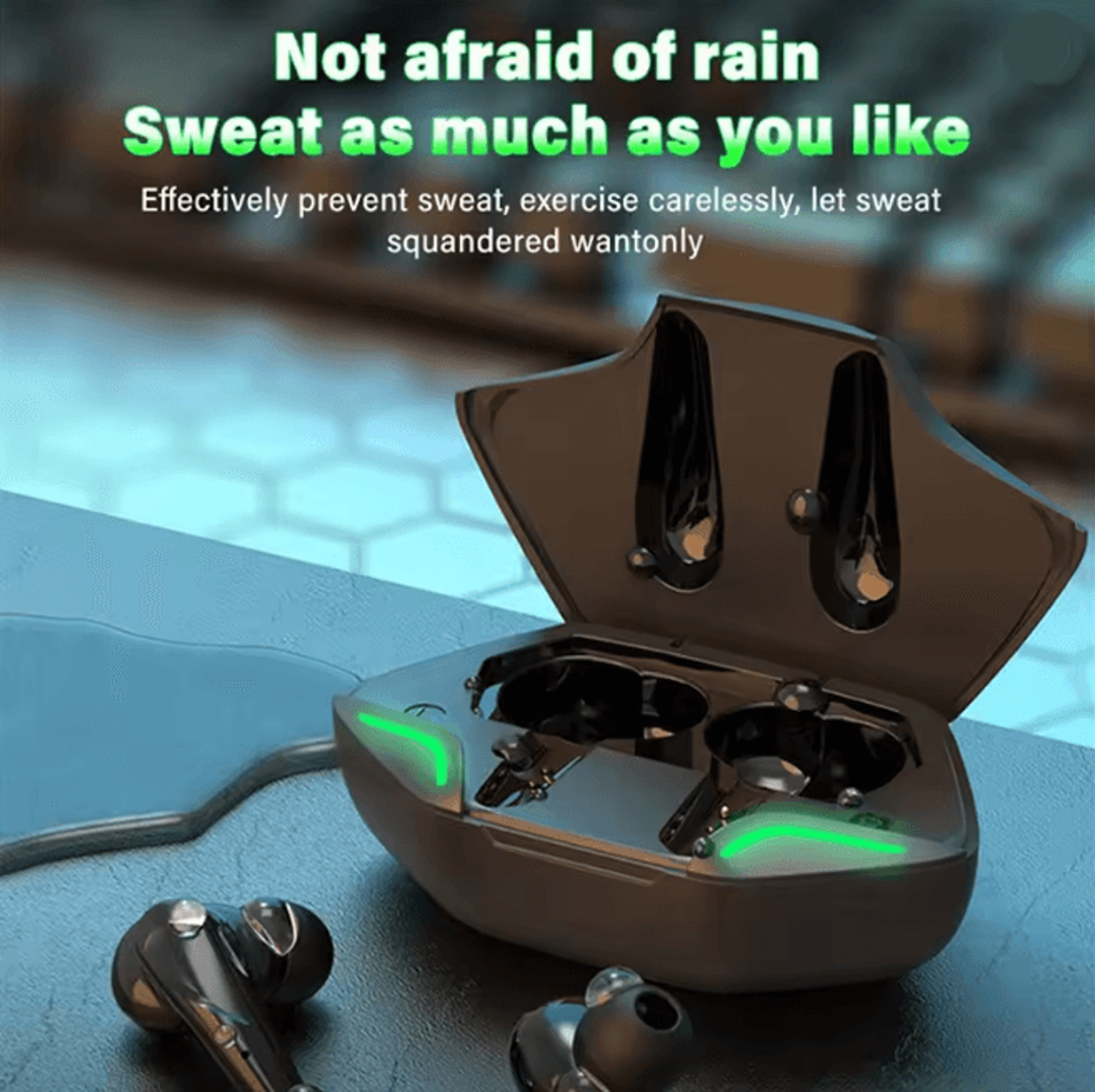 Wireless Bluetooth Gaming Earbuds Noise Cancelling In Ear Headphones 0
