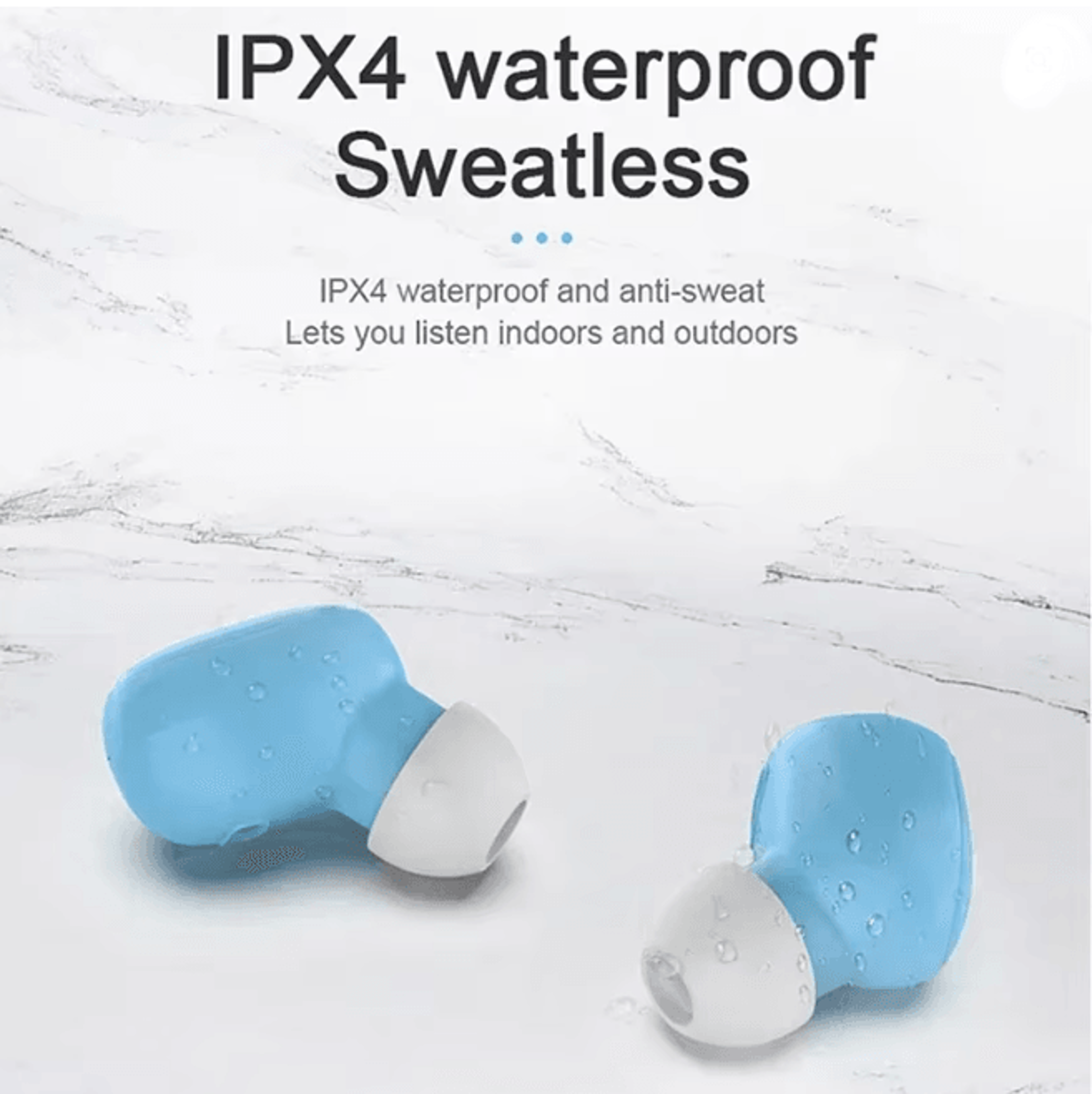 A6S Wireless Bluetooth Earbuds Touch Control Sports Headphones 1