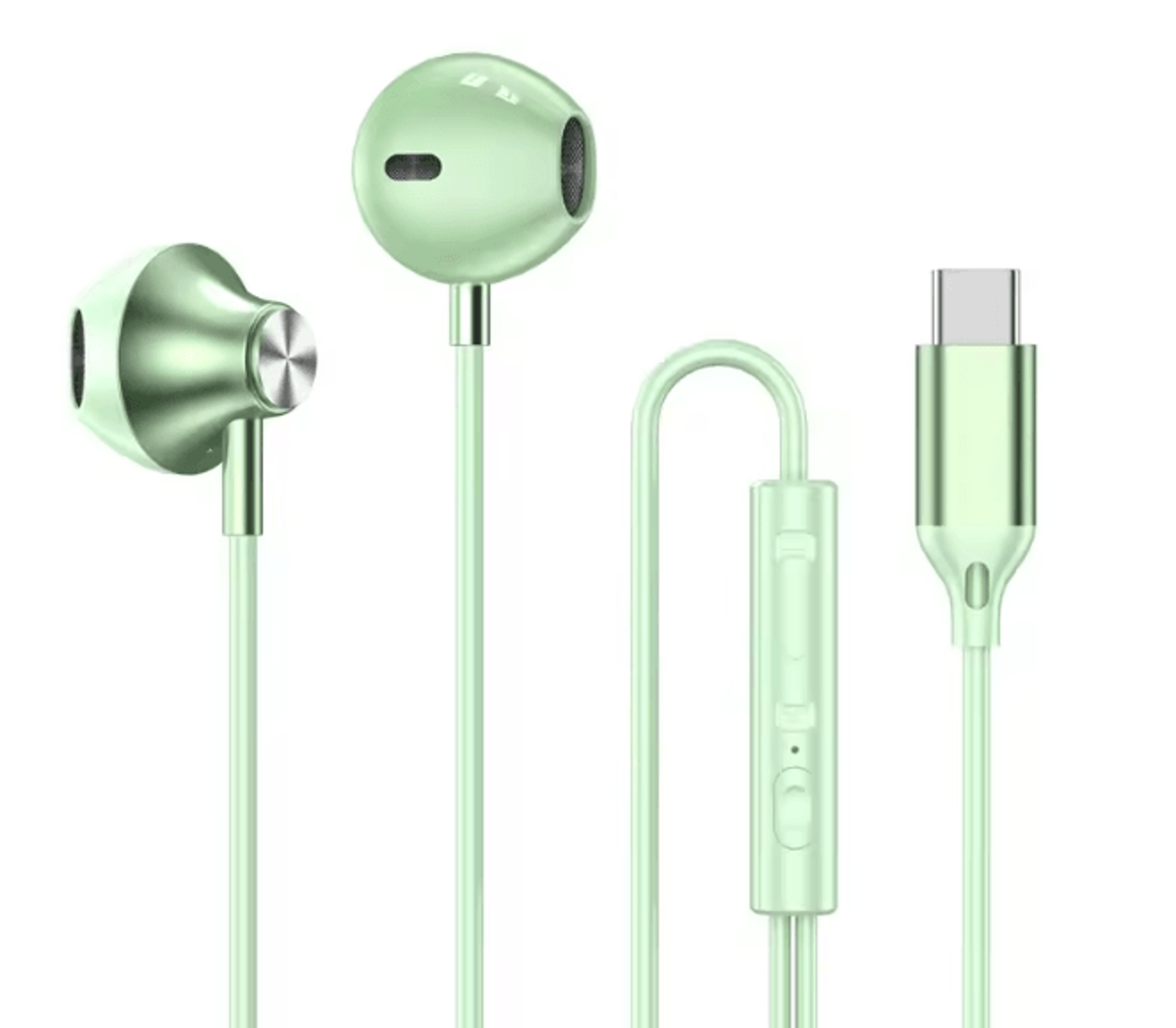 USB C Wired In Ear Headphones With HiFi Sound And Inline Control 15