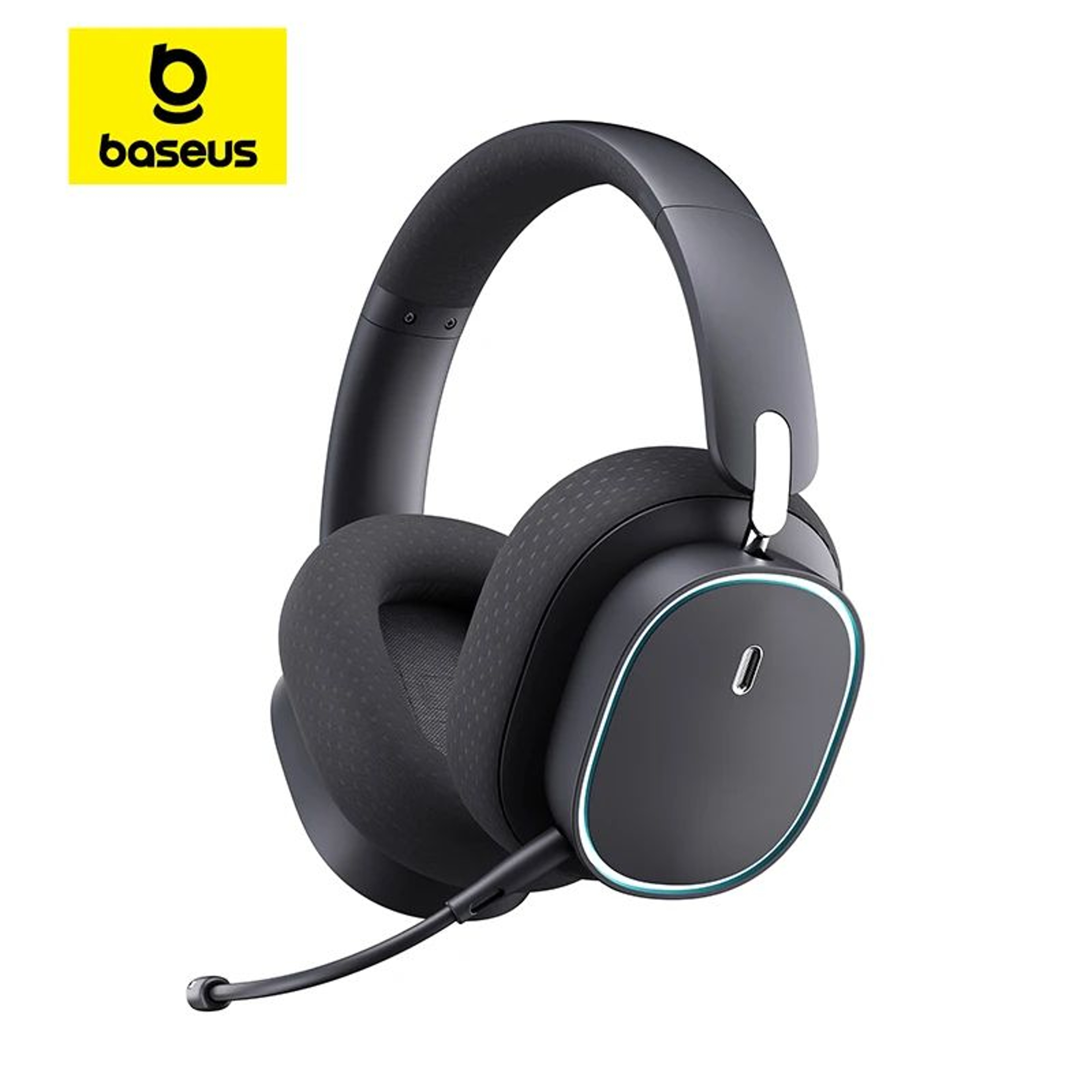 Baseus GH02 Wireless Gaming Headset RGB Over Ear Bluetooth Headphones 6