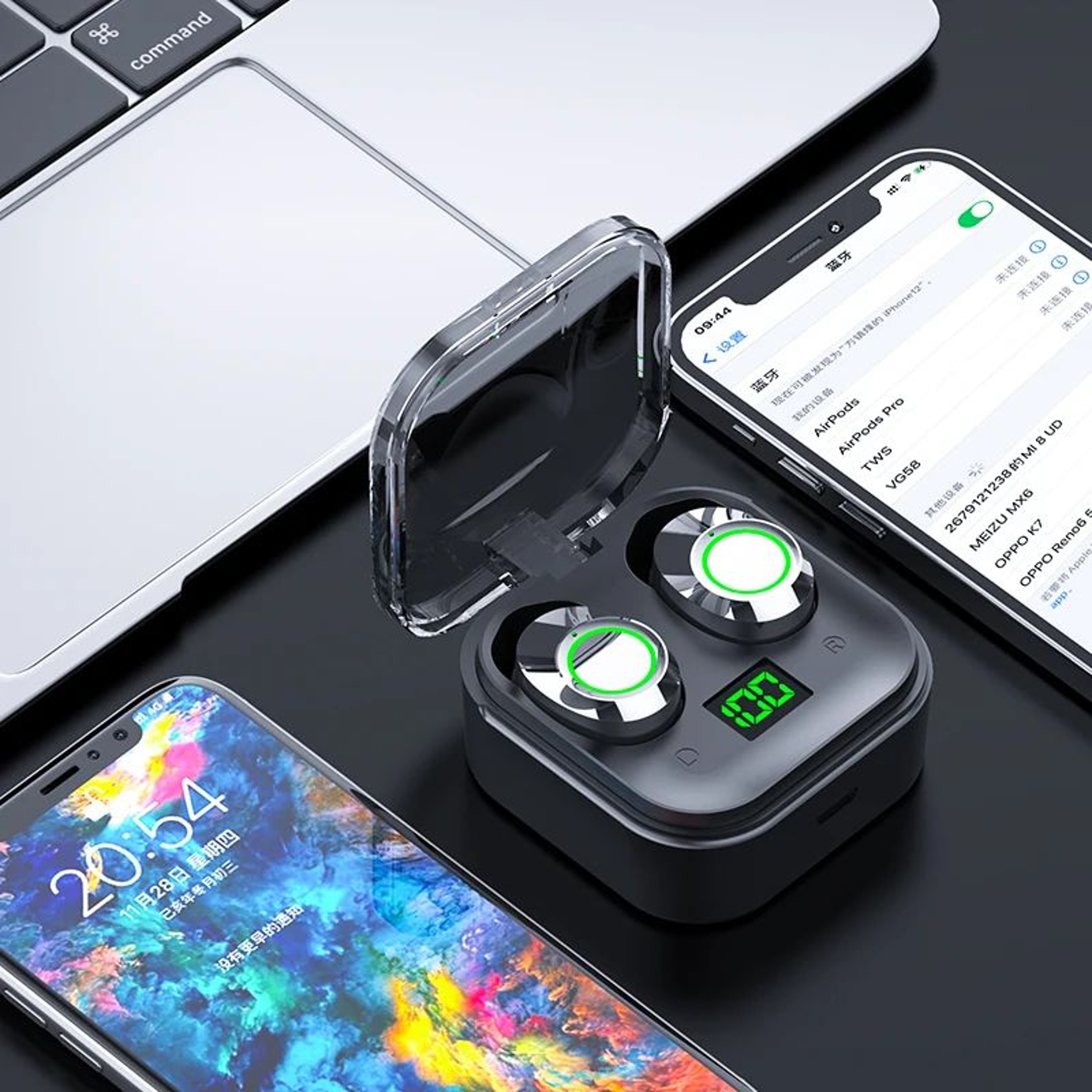 YDmini Bluetooth Wireless Earbuds Sport Gaming Headphones 1