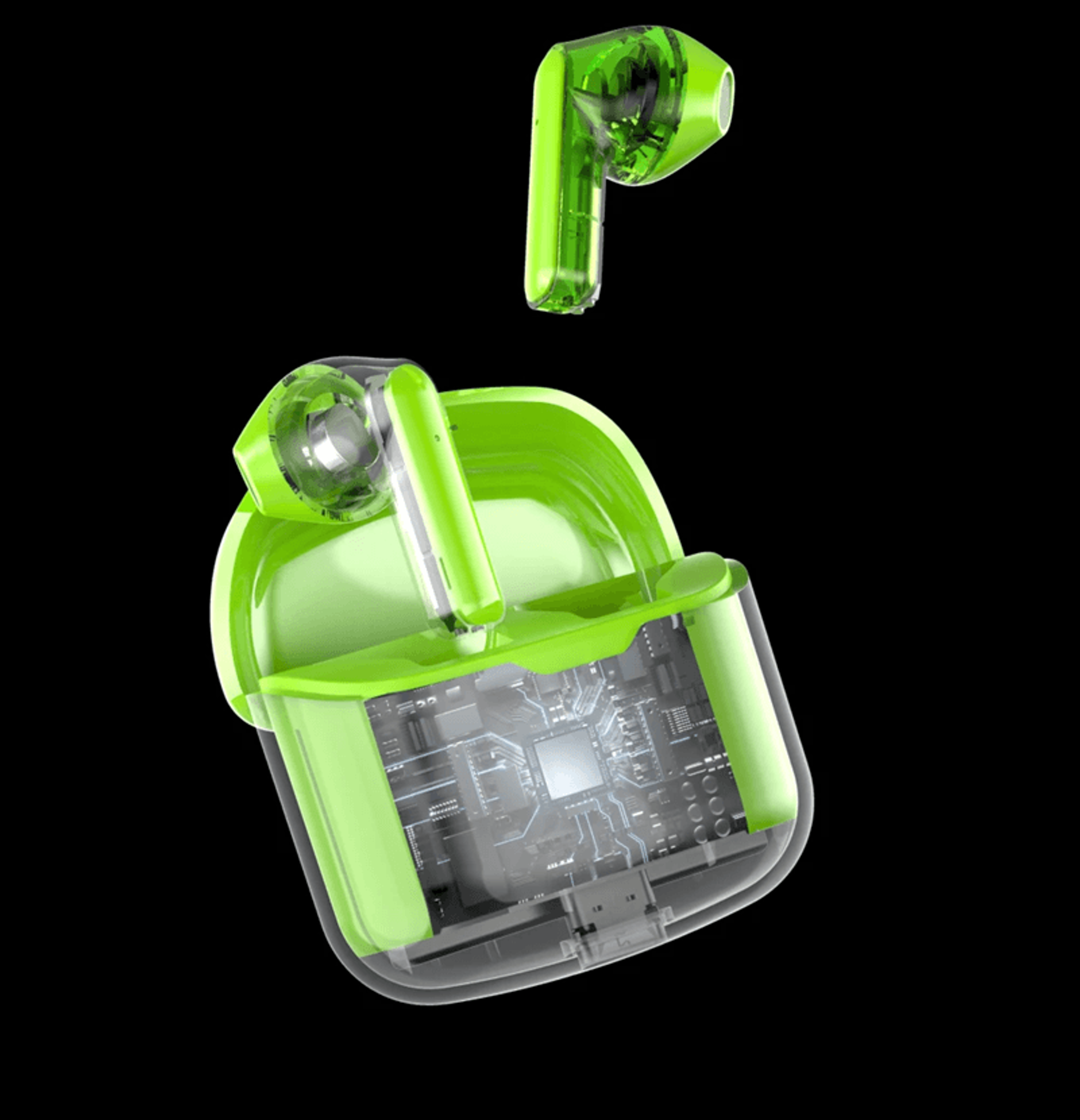 Futuristic Bluetooth 54 Wireless Earbuds With Noise Cancelling And Low Power Design 3
