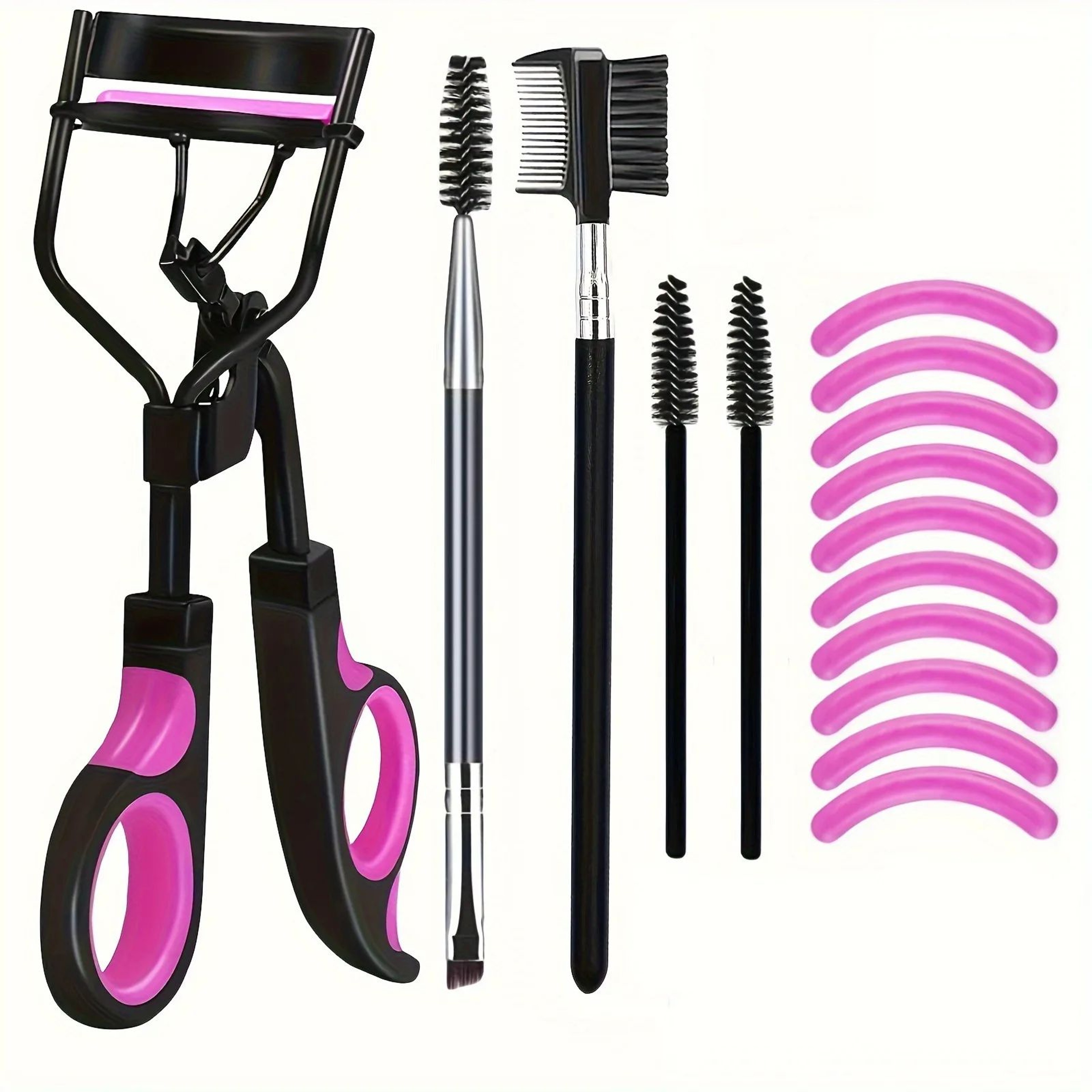 Professional Eyelash Curler Set Lash Curling Tool With Replacement Pads 5