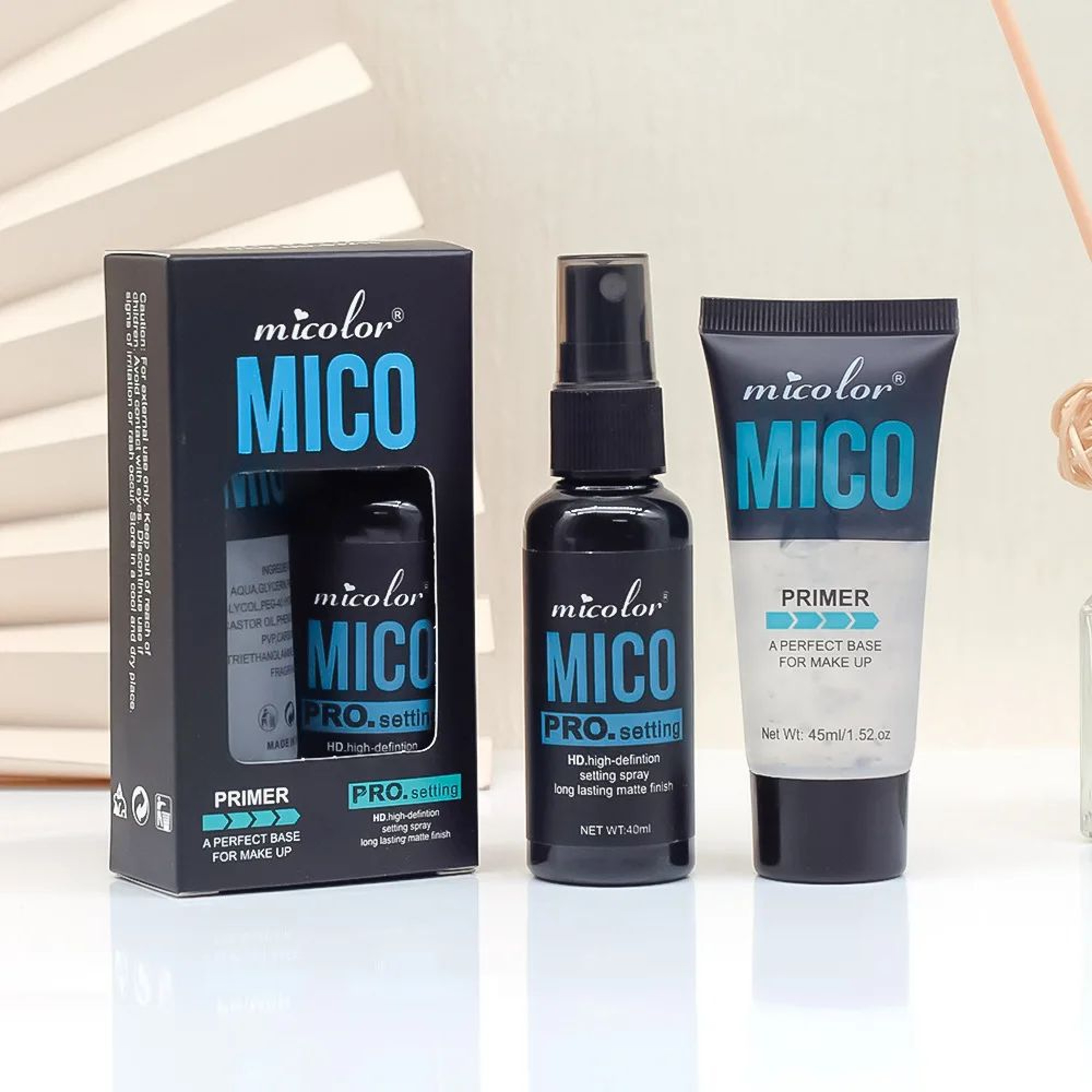 Makeup Primer And Setting Spray Set Long Lasting Makeup Base Duo 6
