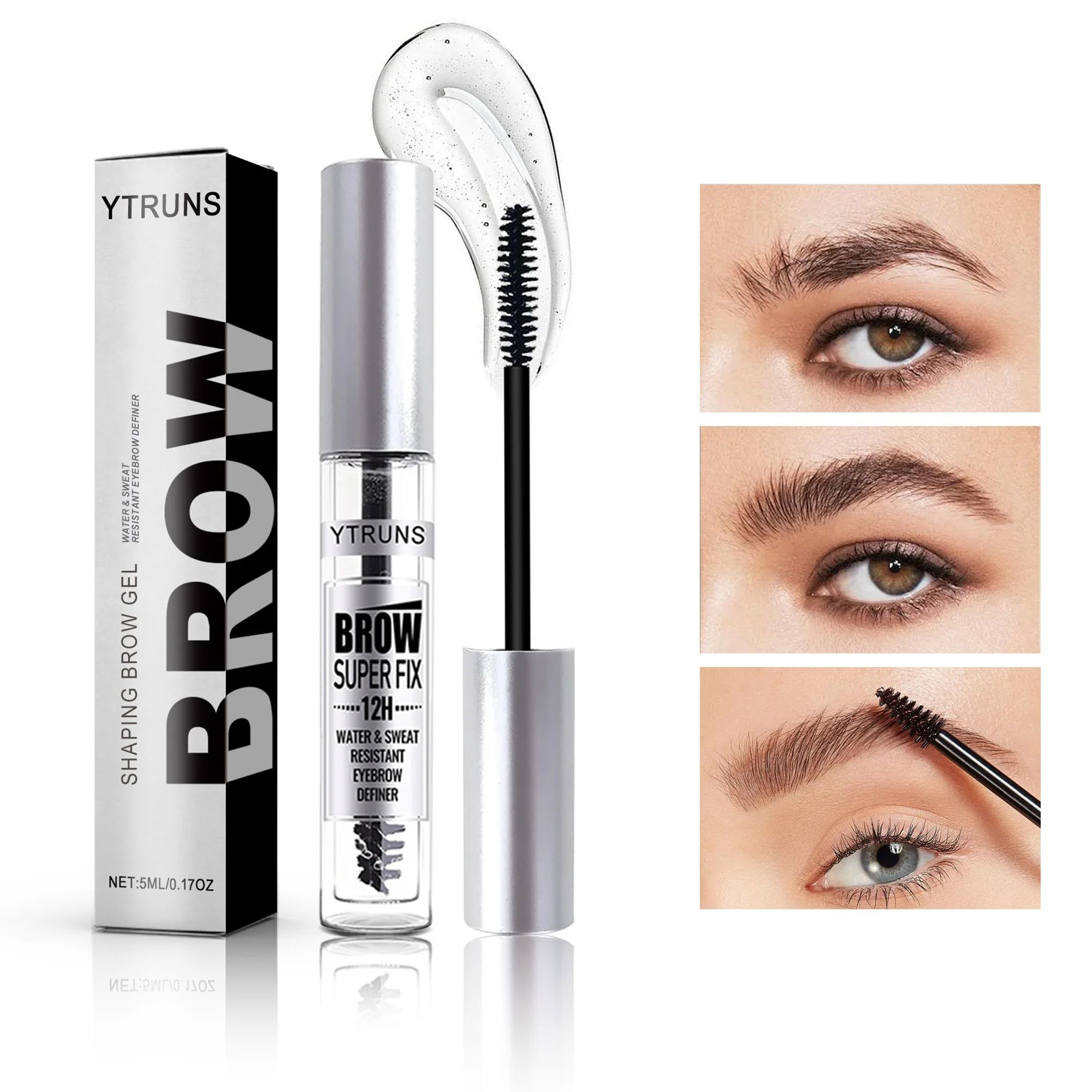 Waterproof Eyebrow Gel Long Lasting Smudge Proof Brow Gel 0