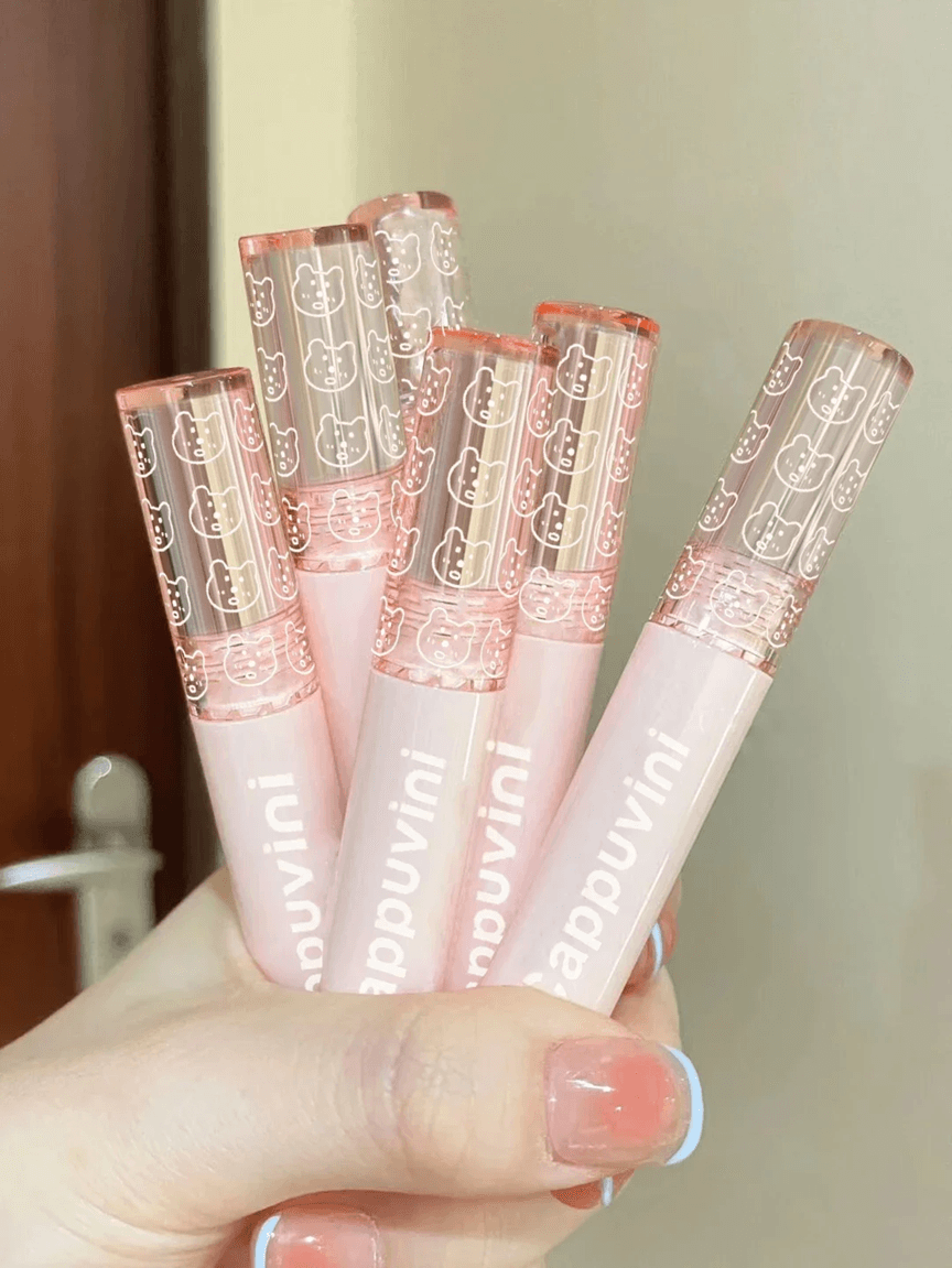 CherryGlow Mirror Shine Lip Gloss Hydrating Lip Oil Tint 0