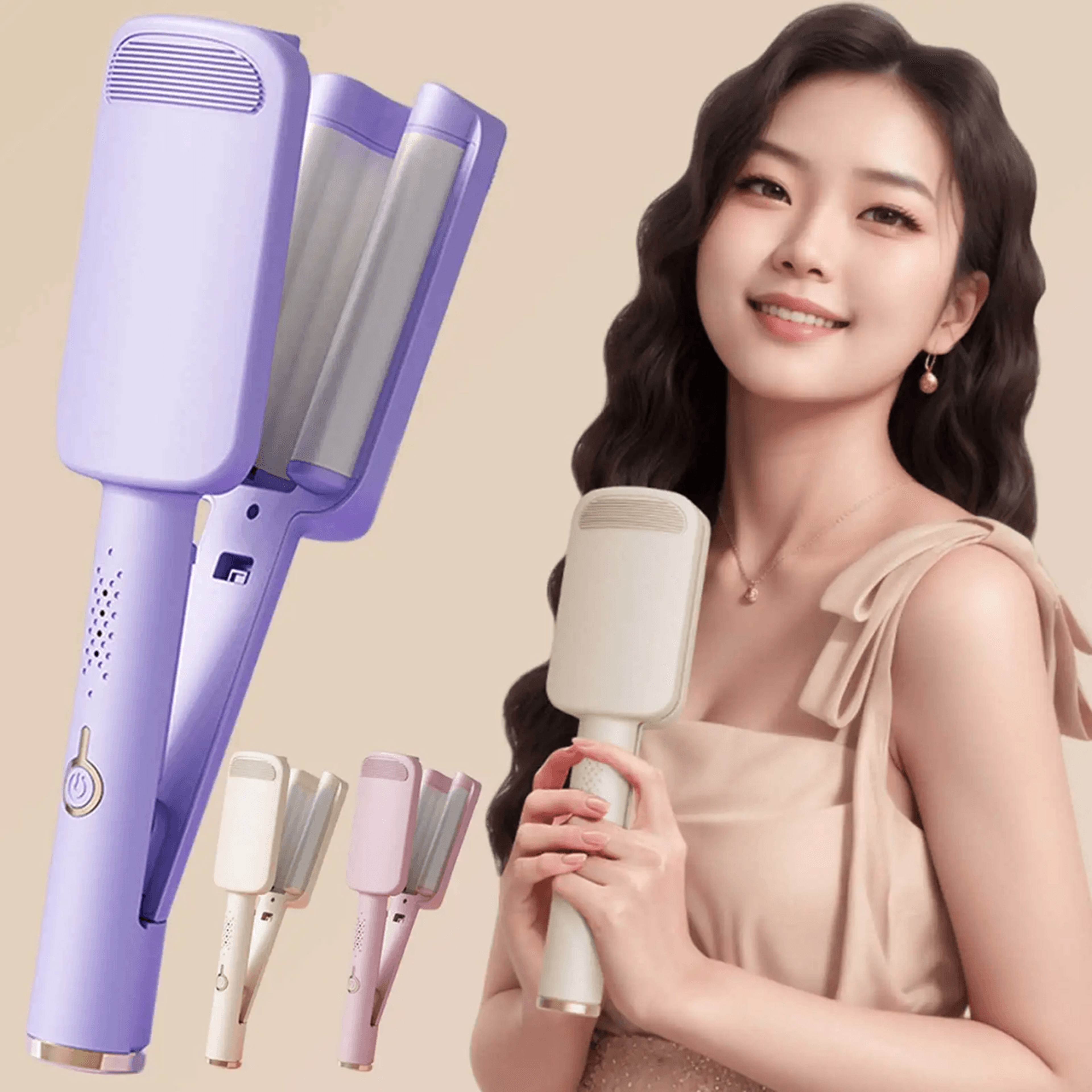 32mm Automatic Curling Iron Deep Wave Electric Hair Curler 0