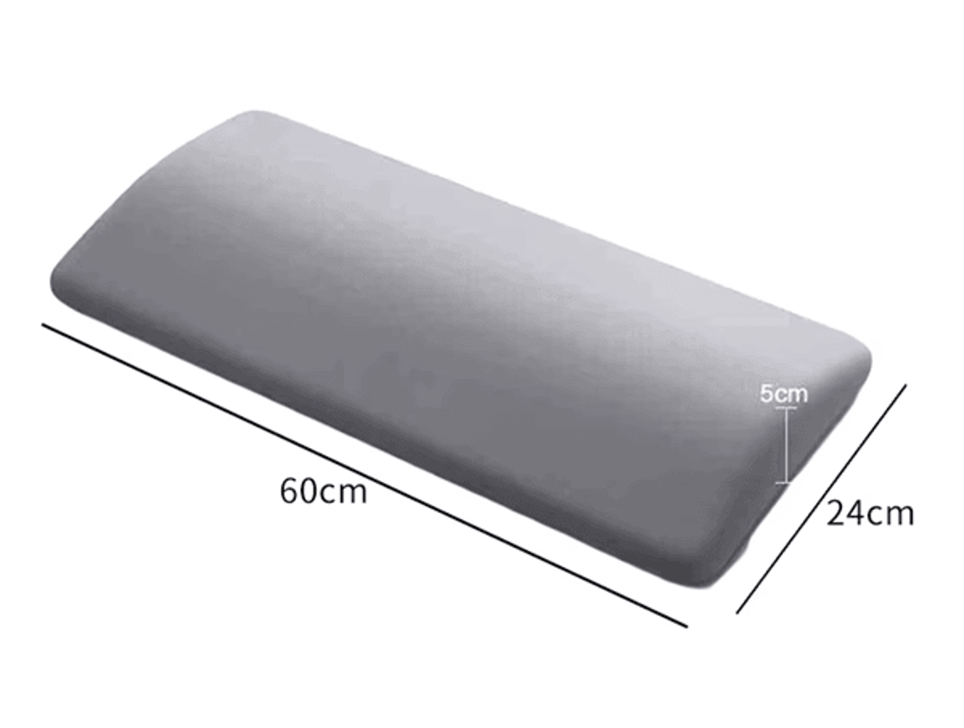 Memory Foam Lumbar Support Pillow Lower Back Support Cushion For Bed And Chair 3