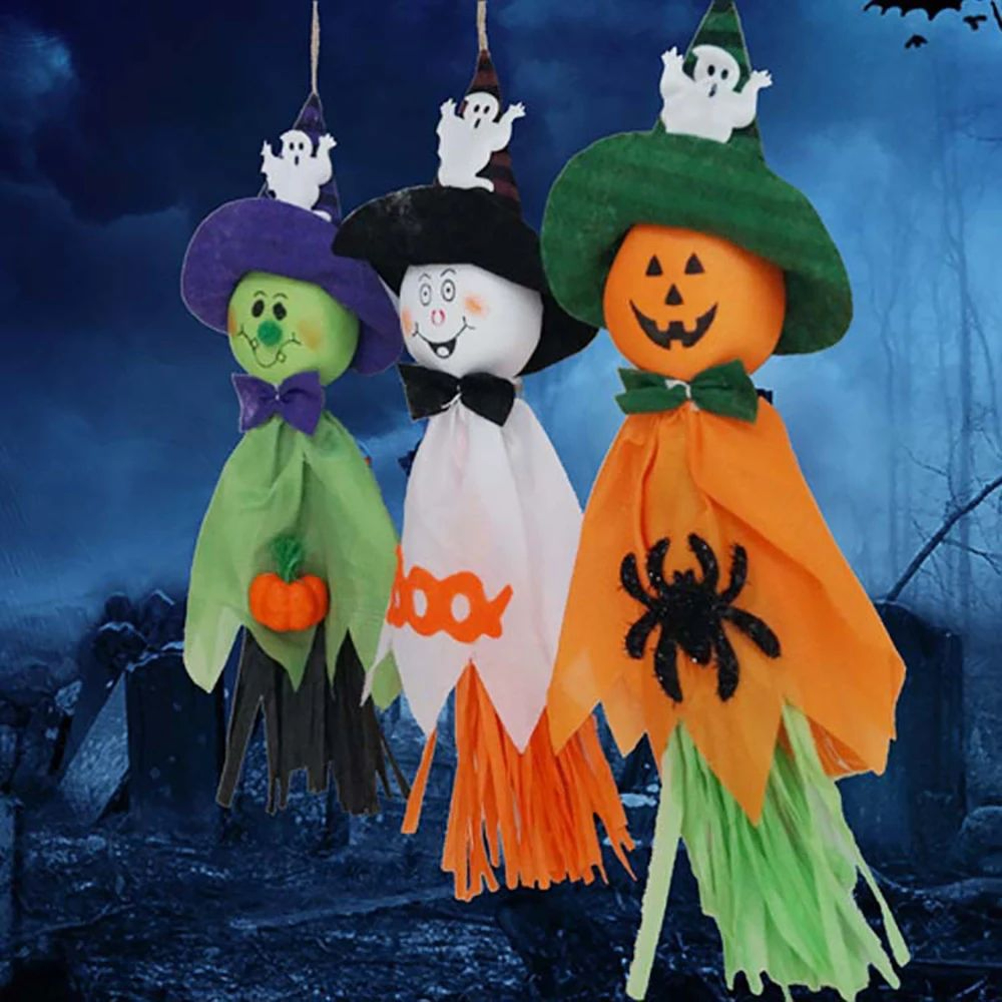 Halloween Ghost Hanging Decoration Haunted House Ghost Doll Pendant 0