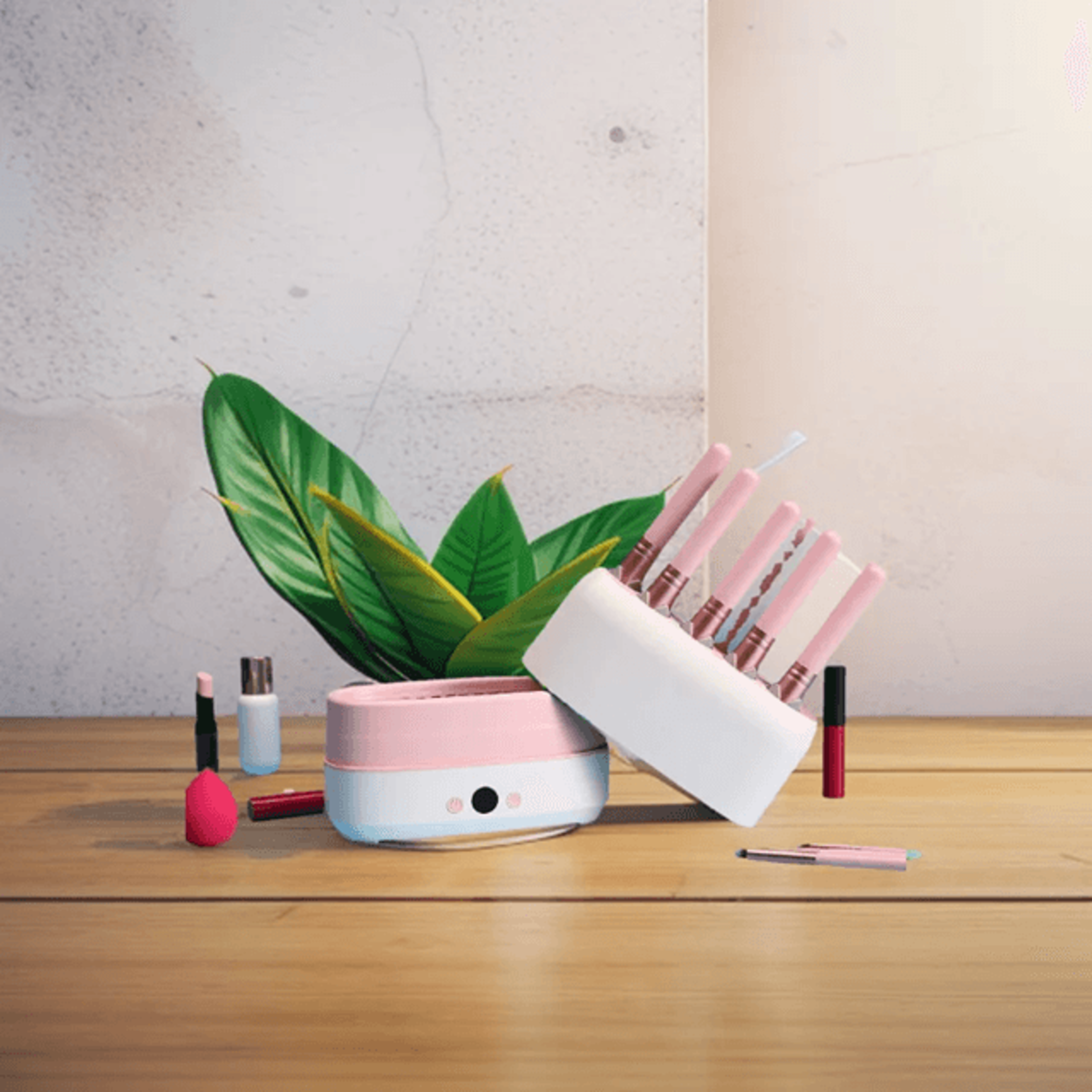 Electric Makeup Brush Cleaner And Dryer Machine 4