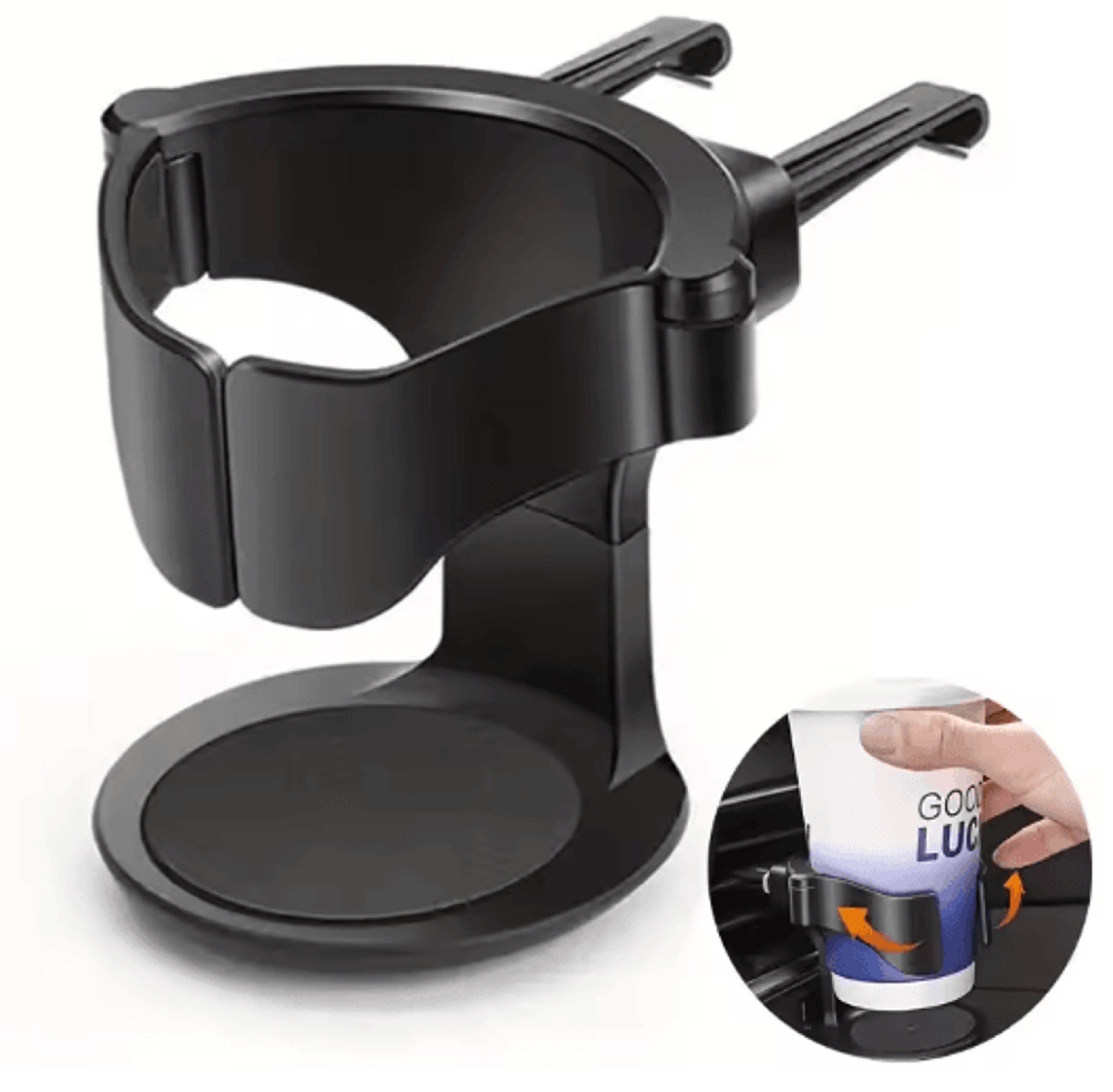 Universal Car Air Vent Cup Holder For Drinks And Bottles 3