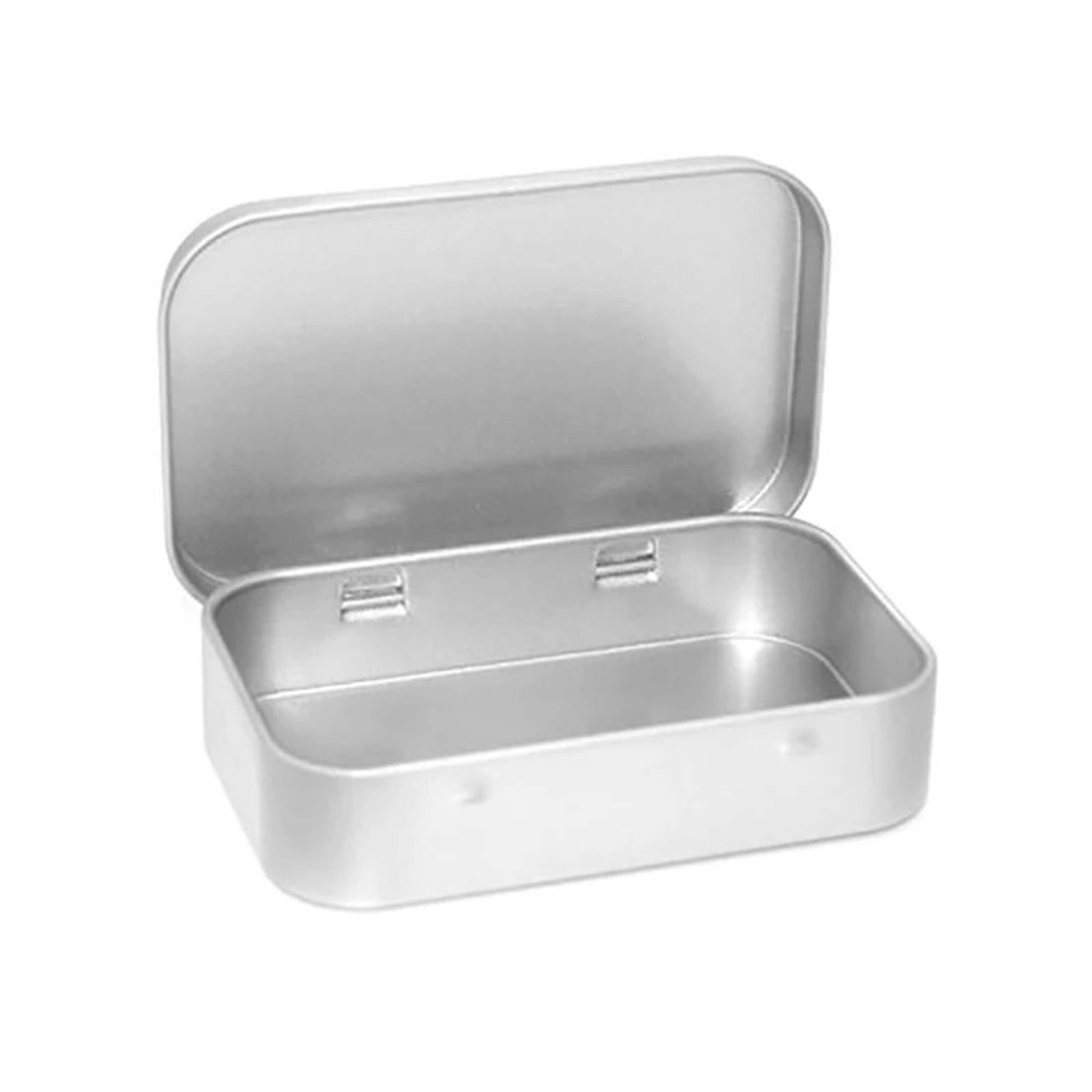 Compact Metal Mini Storage Tin Box Portable Pill And Organizer Case 3