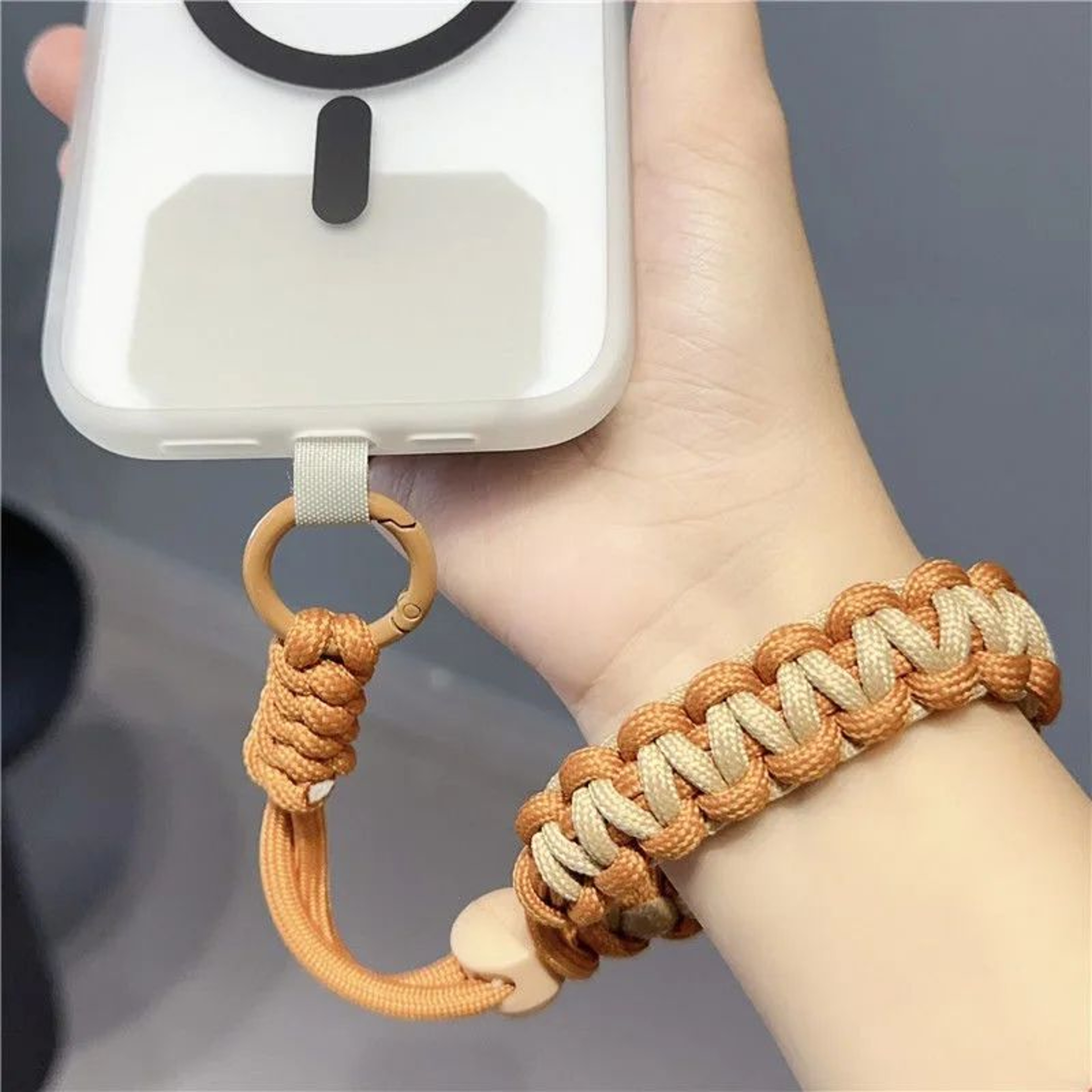 Handwoven Phone Wrist Strap Universal Anti Drop Mobile Lanyard 1