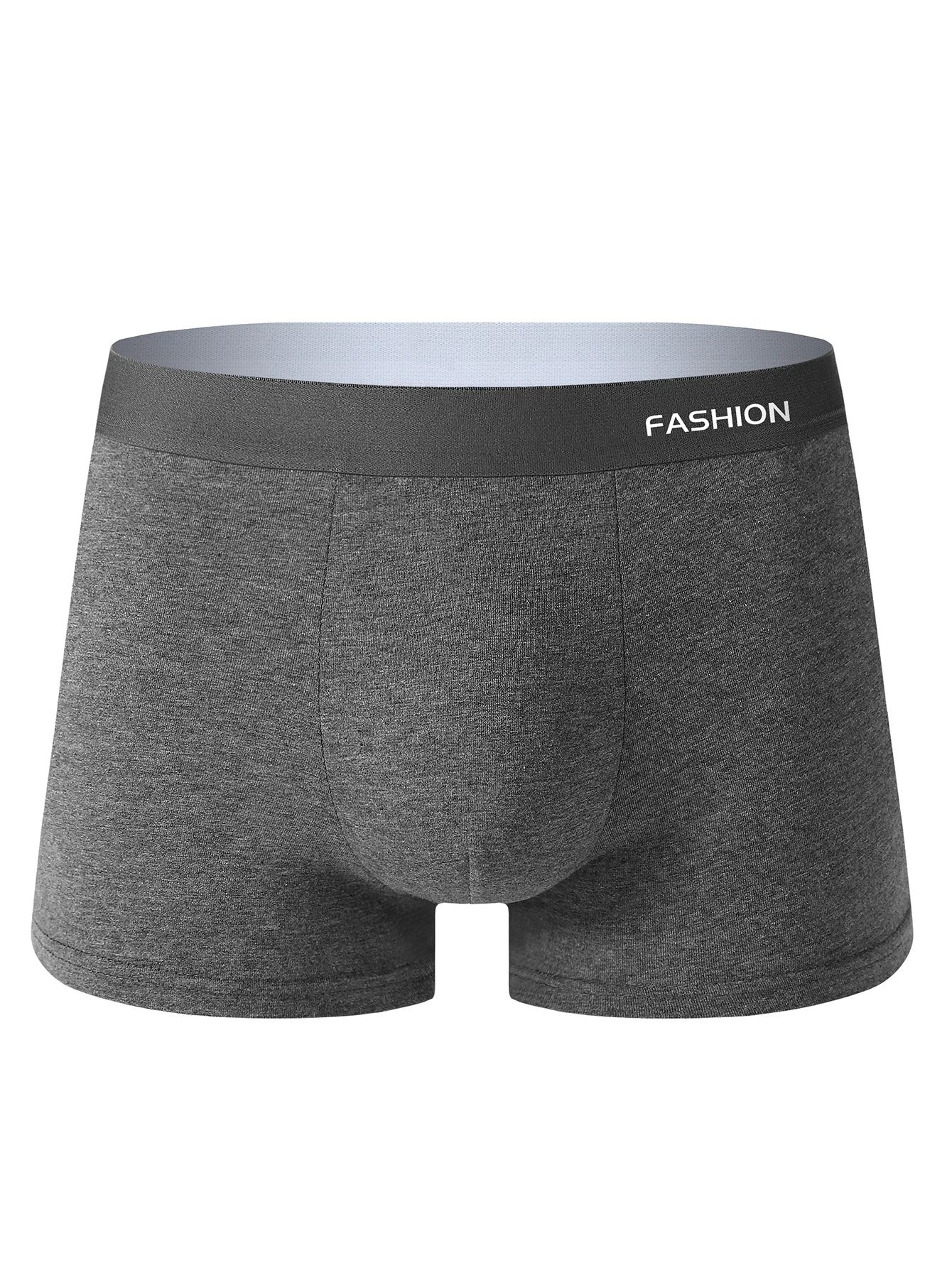 Mens Boxer Briefs Soft Breathable Comfortable Underwear 8 Pack 2