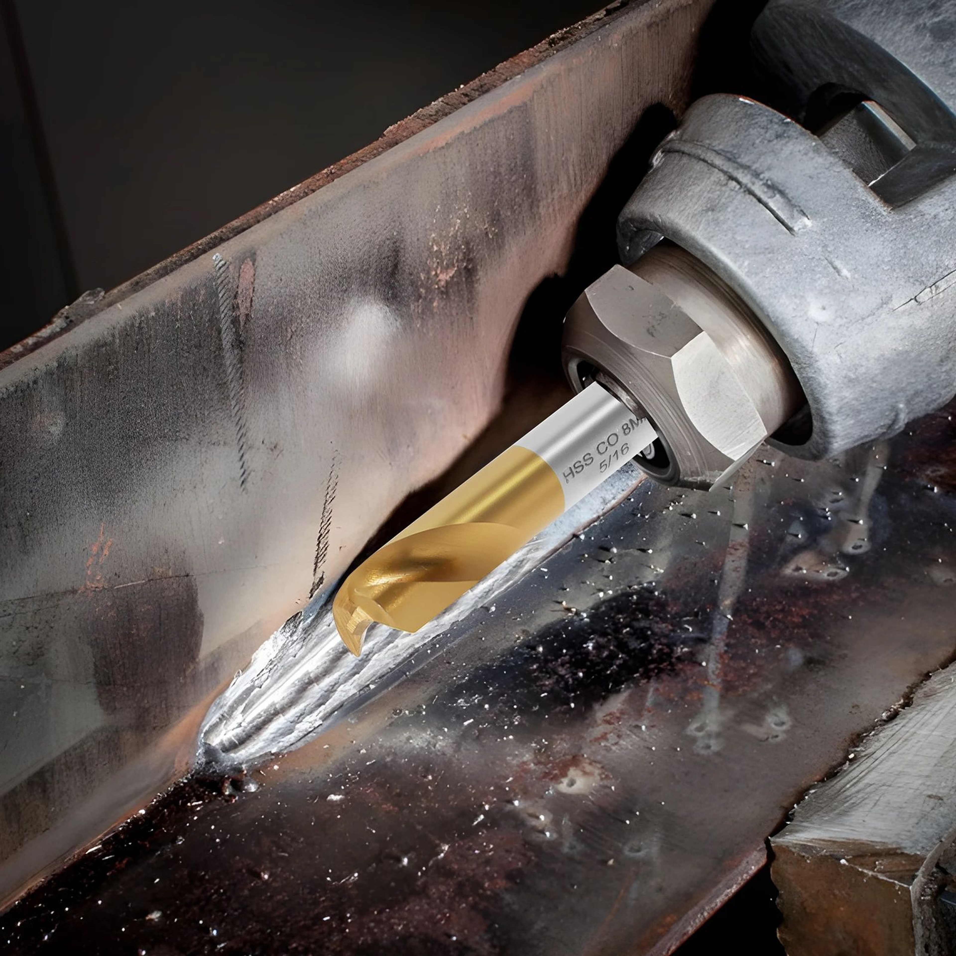 Cobalt Spot Weld Drill Bit Set For Fast And Clean Weld Removal 4